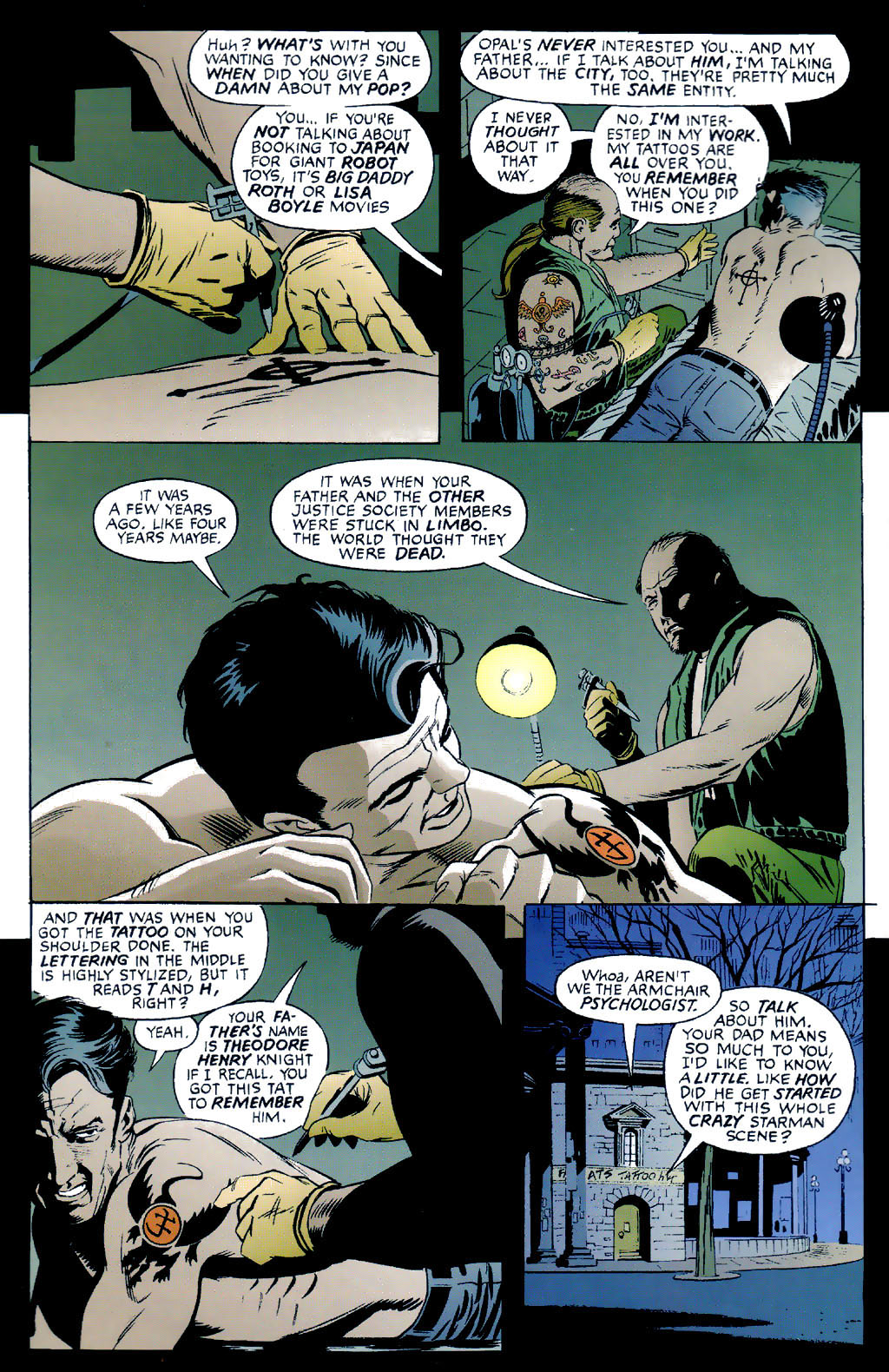 Read online Starman Secret Files comic -  Issue # Full - 5