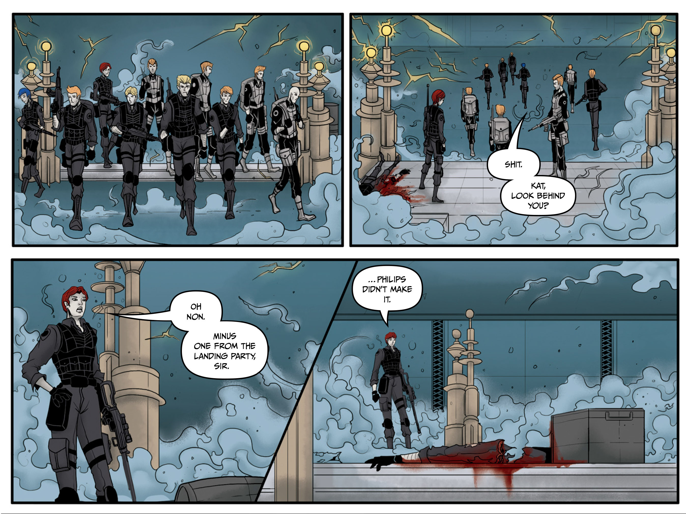 Read online CHARGE comic -  Issue #3 - 8