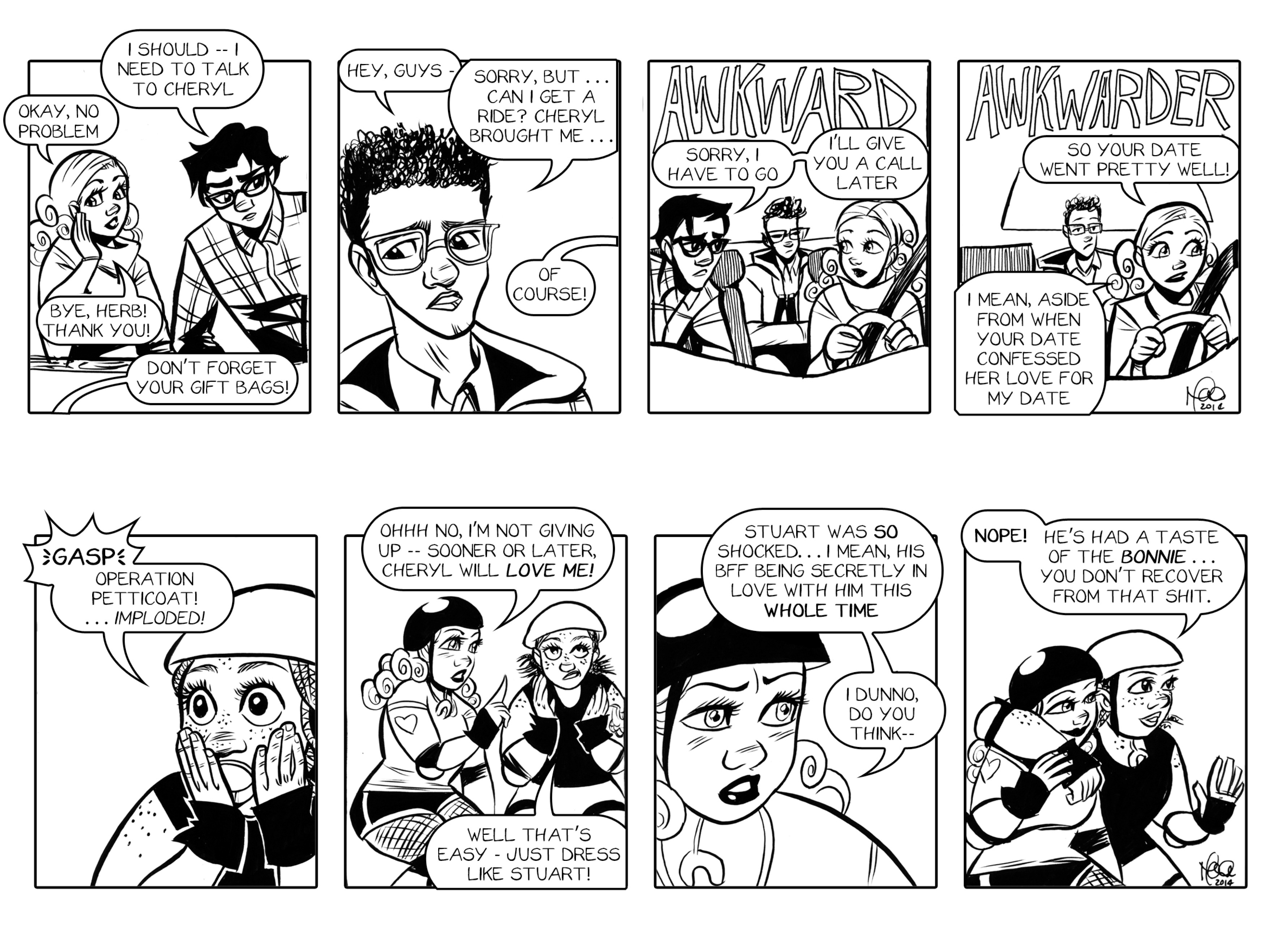 Read online Bonnie N. Collide, Nine to Five comic -  Issue #6 - 2