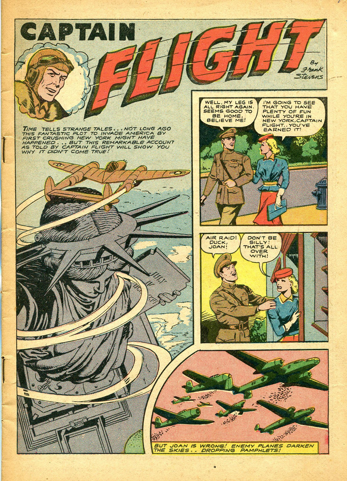 Read online Captain Flight Comics comic -  Issue #7 - 3