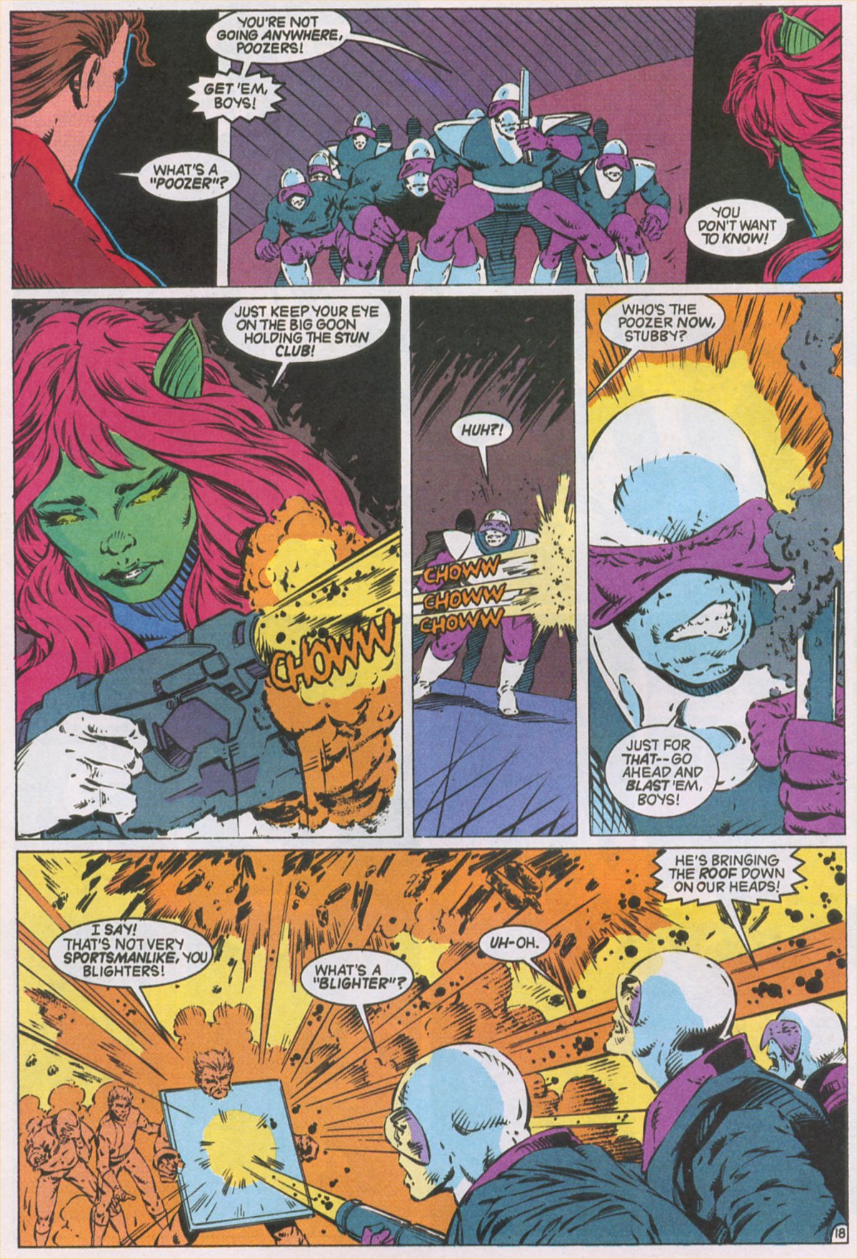 Read online Valor (1992) comic -  Issue #6 - 19