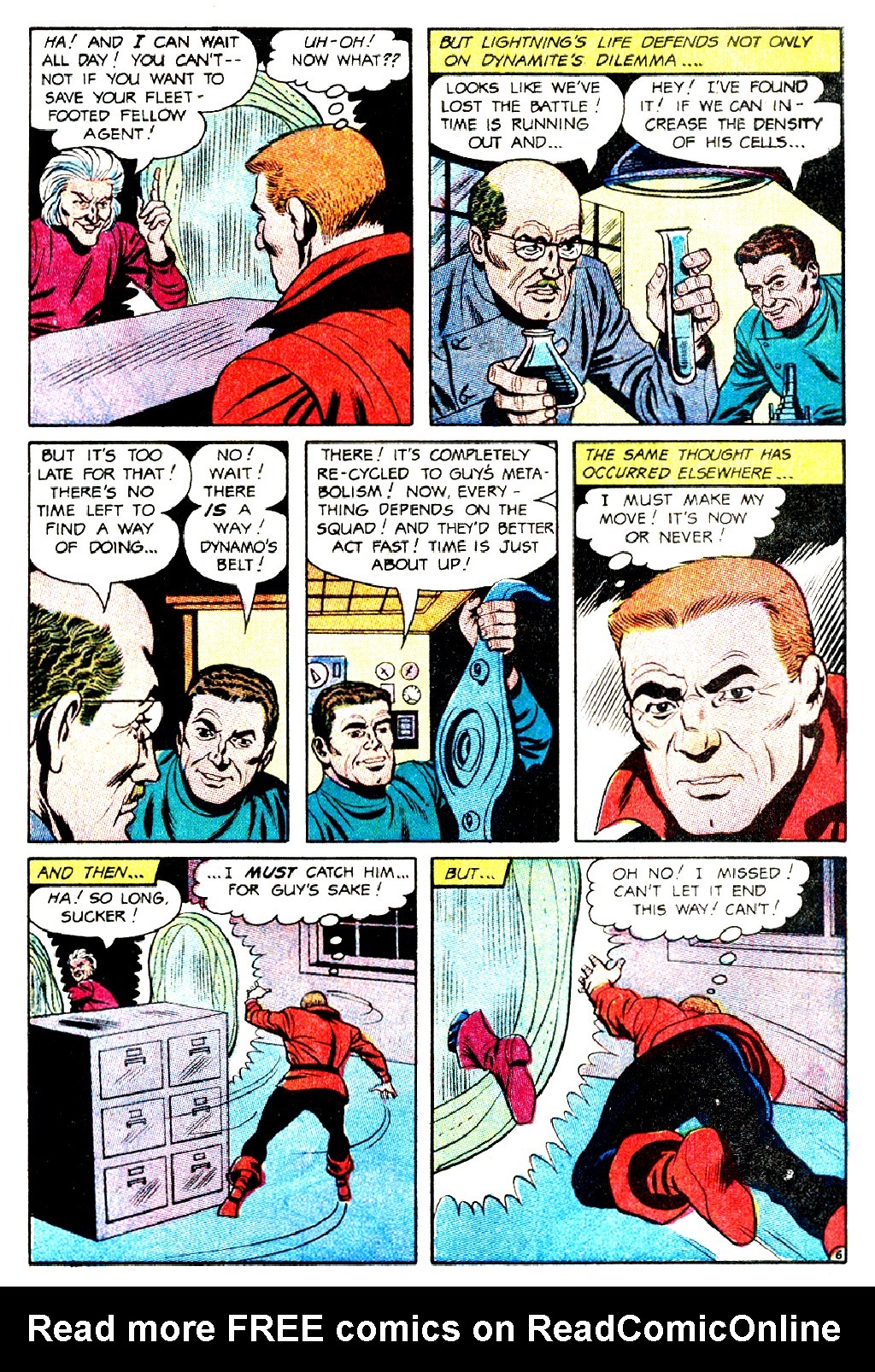 Read online T.H.U.N.D.E.R. Agents (1965) comic -  Issue #15 - 21
