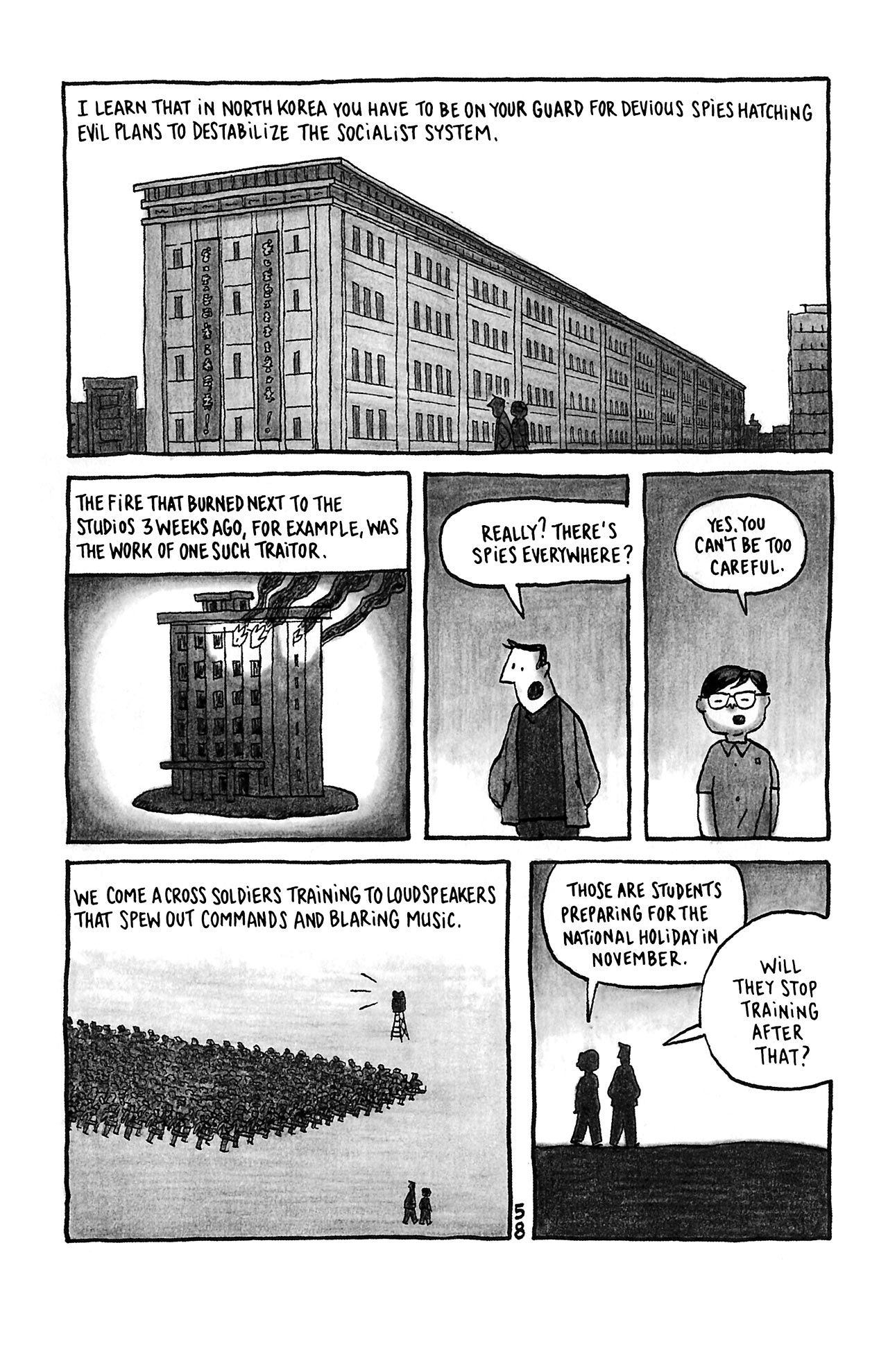 Read online Pyongyang: A Journey in North Korea comic -  Issue # Full - 64