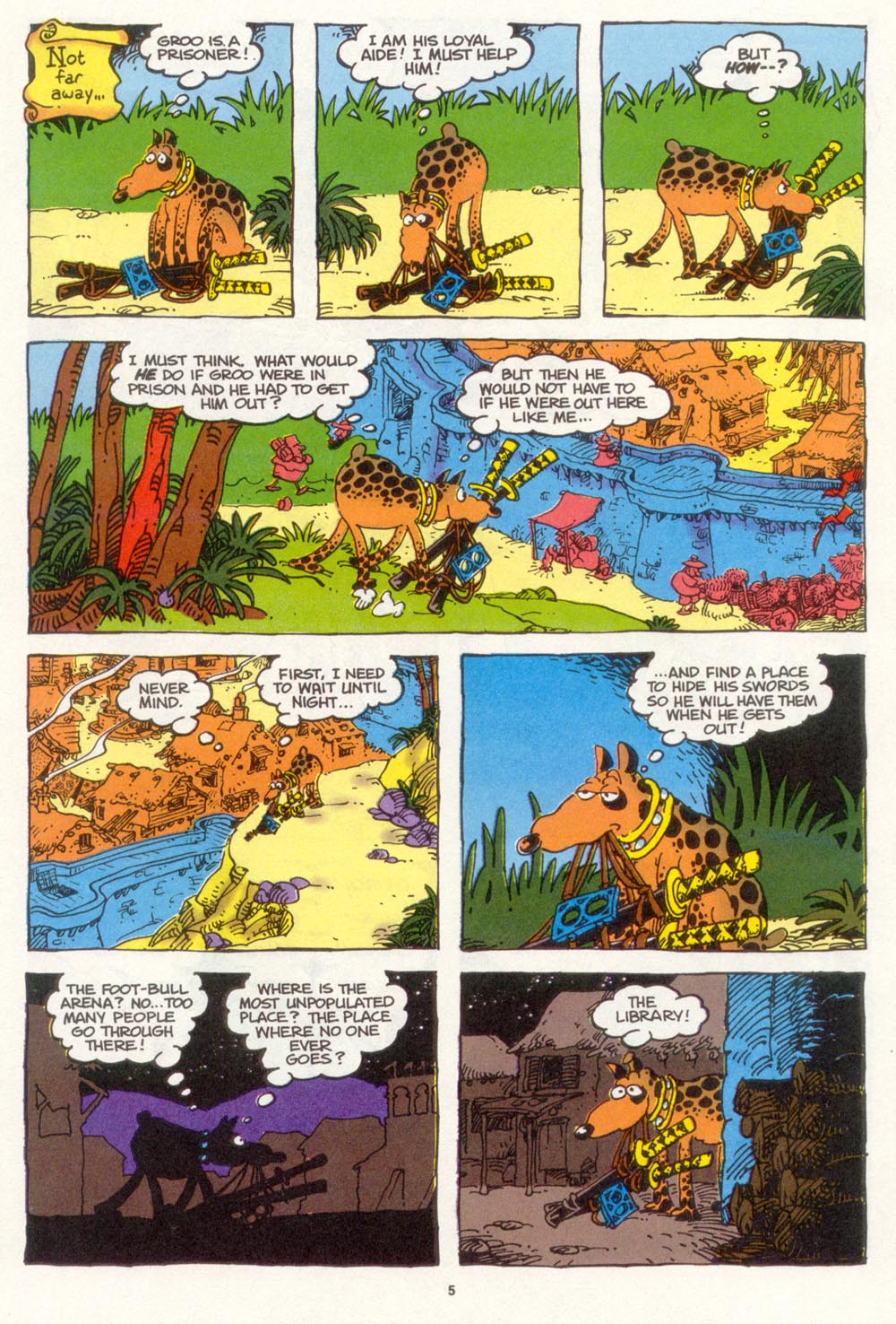 Read online Sergio Aragonés Groo the Wanderer comic -  Issue #107 - 7