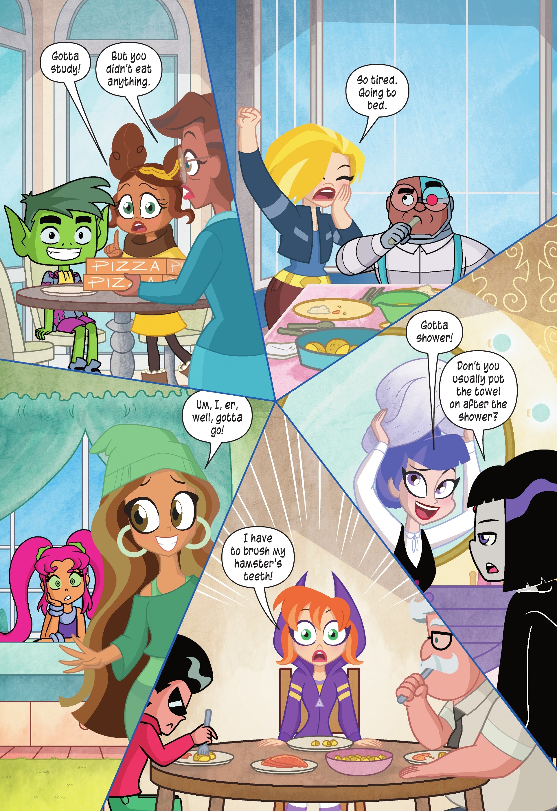 Read online Teen Titans Go!/DC Super Hero Girls: Exchange Students comic -  Issue # TPB (Part 1) - 68