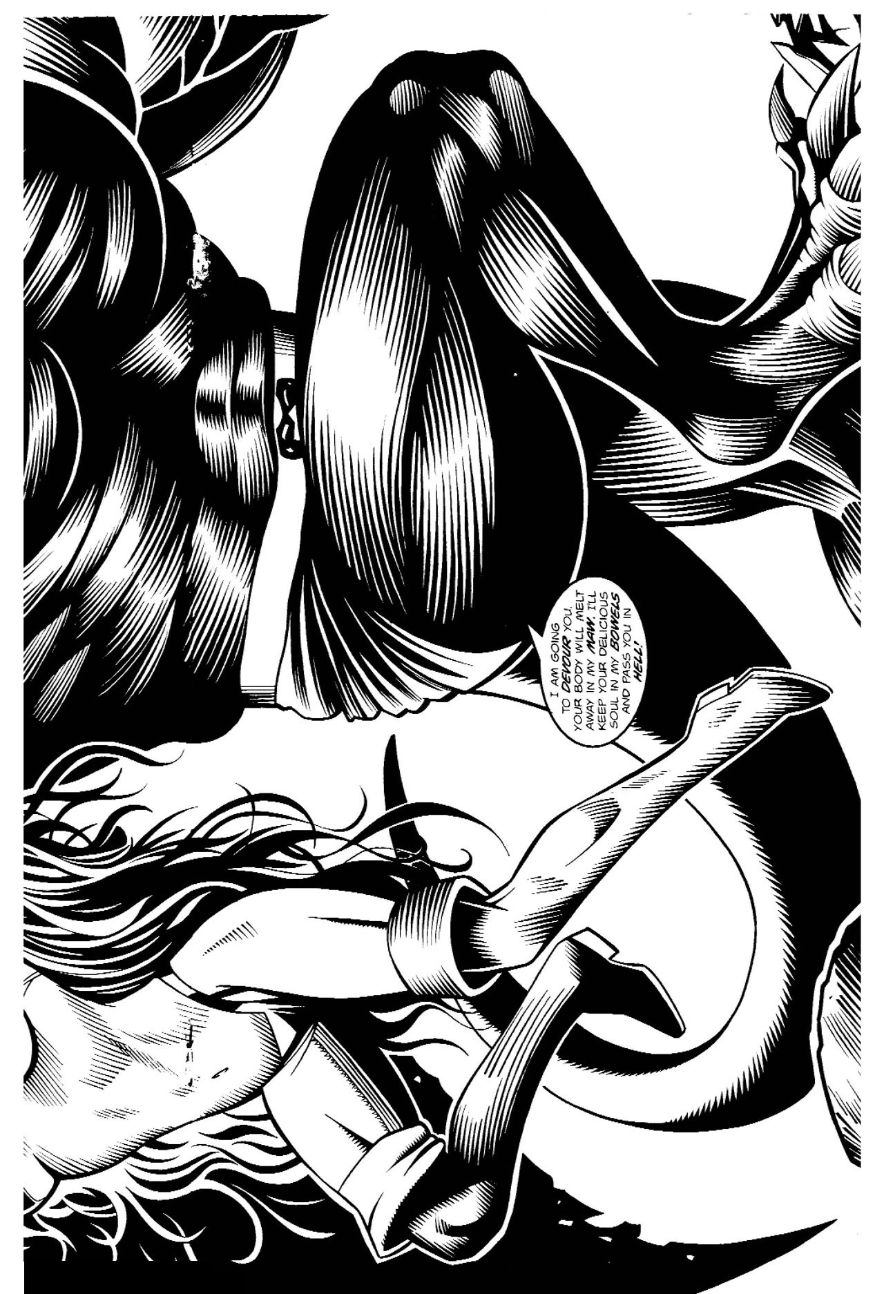 Read online Vampress Luxura / Baby Angel X comic -  Issue #2 - 15