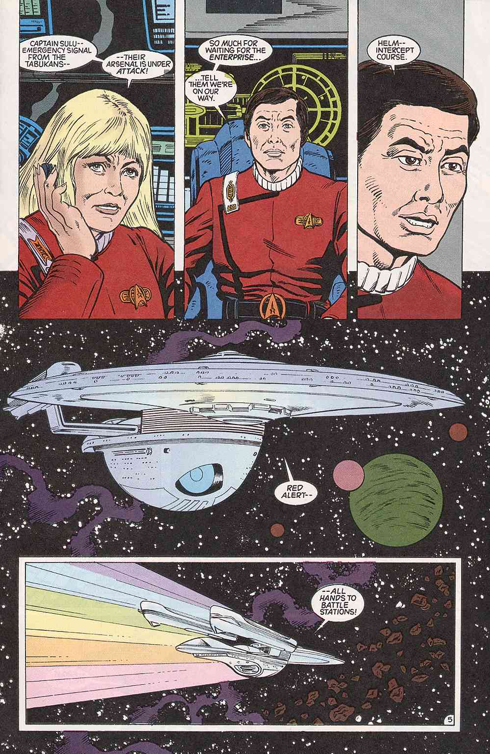 Read online Star Trek (1989) comic -  Issue #39 - 6