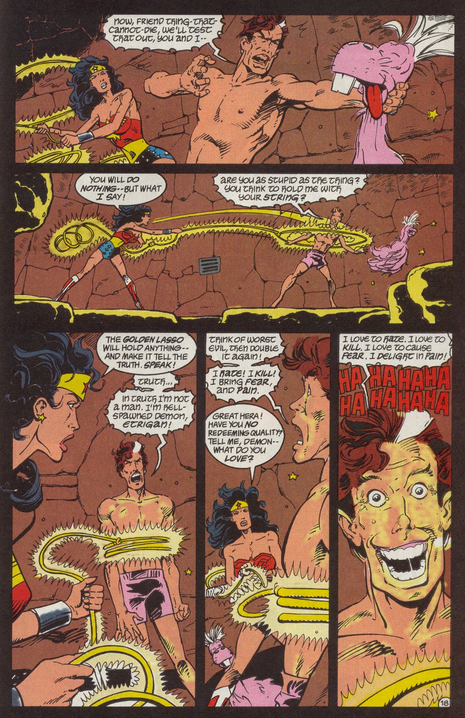 Read online The Demon (1990) comic -  Issue #17 - 19