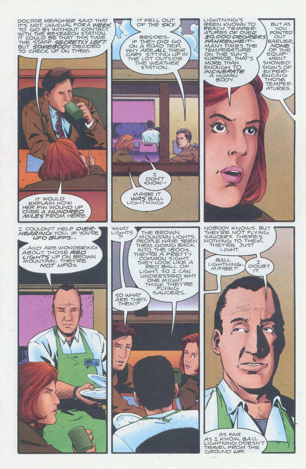 Read online The X-Files (1995) comic -  Issue #18 - 13