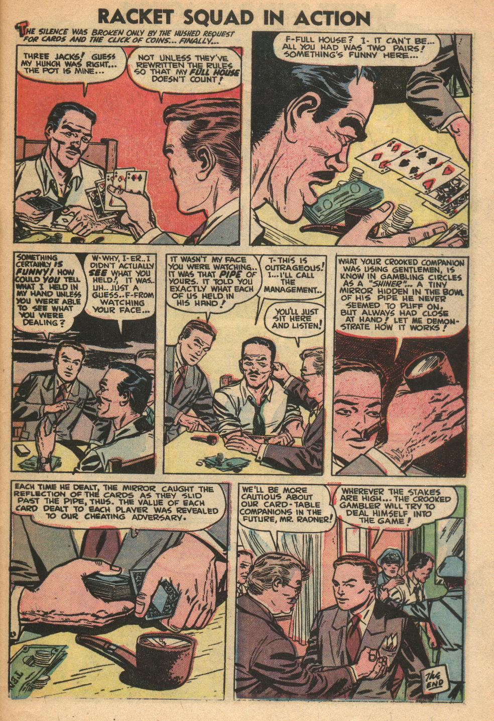 Read online Racket Squad in Action comic -  Issue #7 - 29