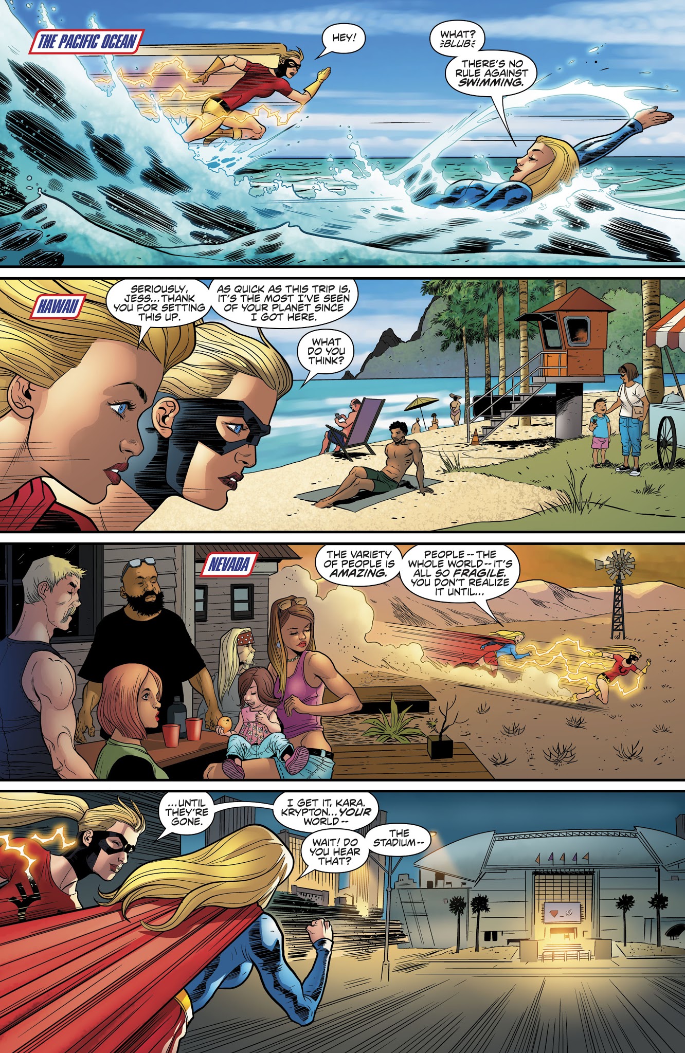 Read online Supergirl: Fastest Women Alive comic -  Issue # Full - 8