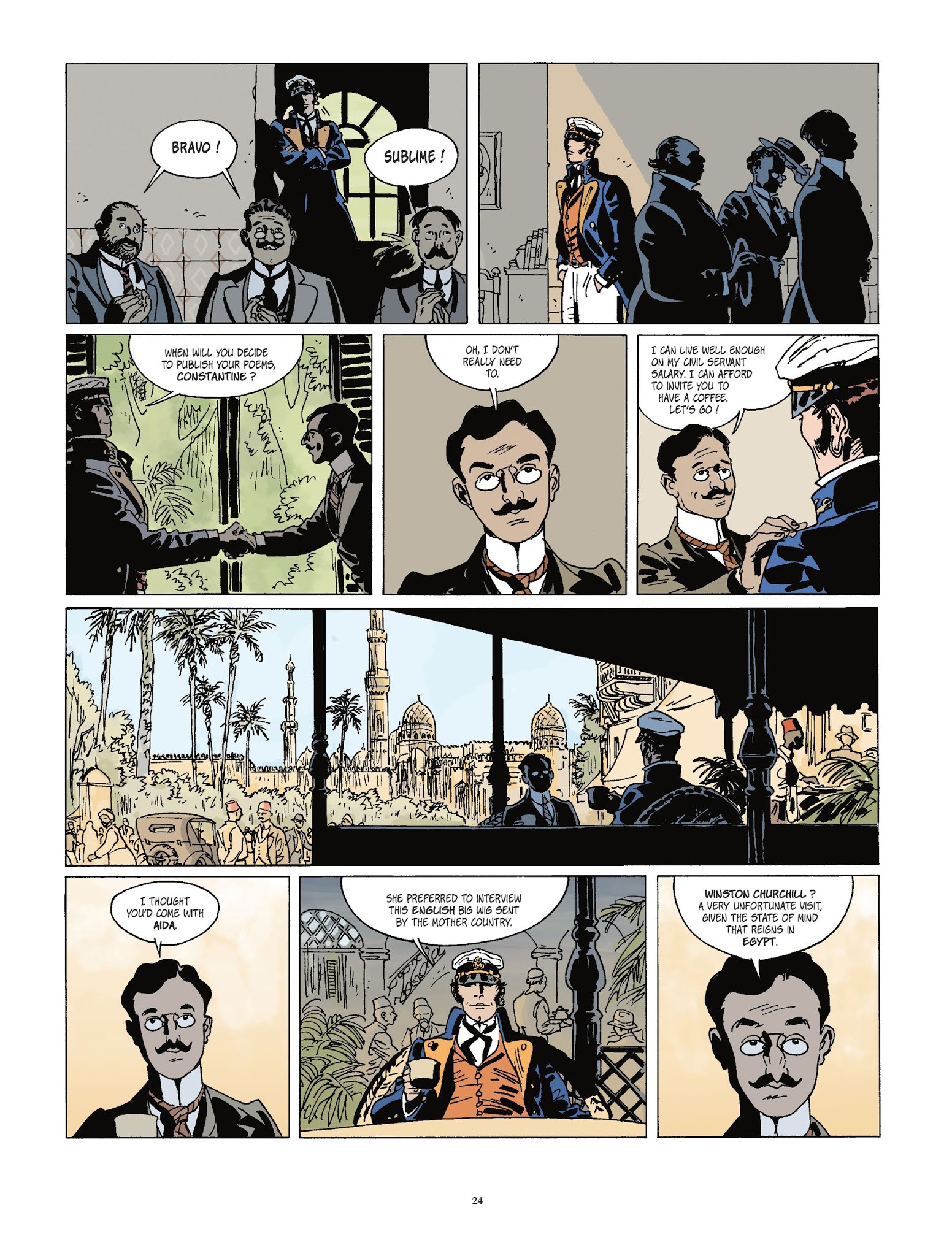 Read online Corto Maltese [GER] comic -  Issue #16 - 24