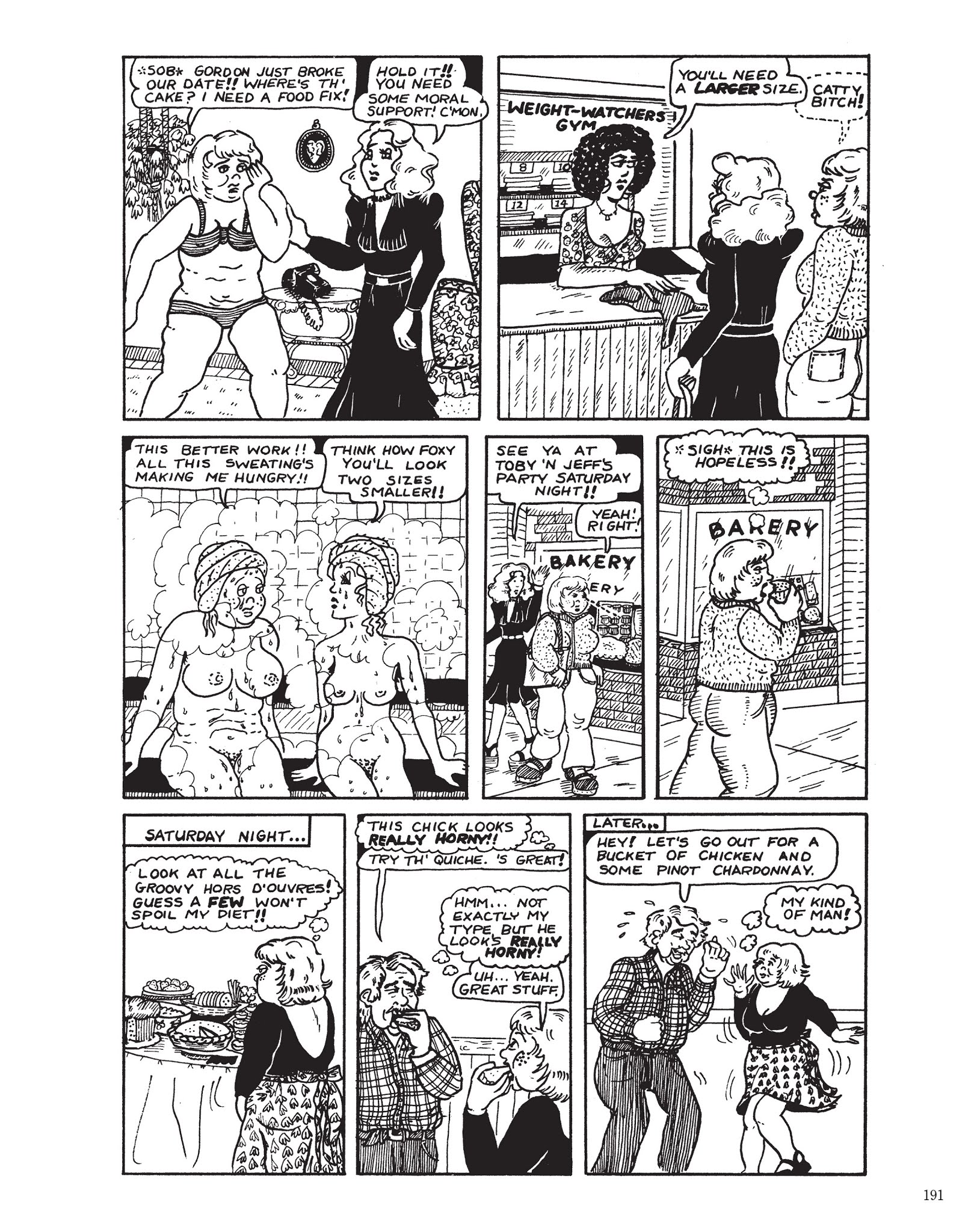 Read online The Complete Wimmen's Comix comic -  Issue # TPB 1 - 204