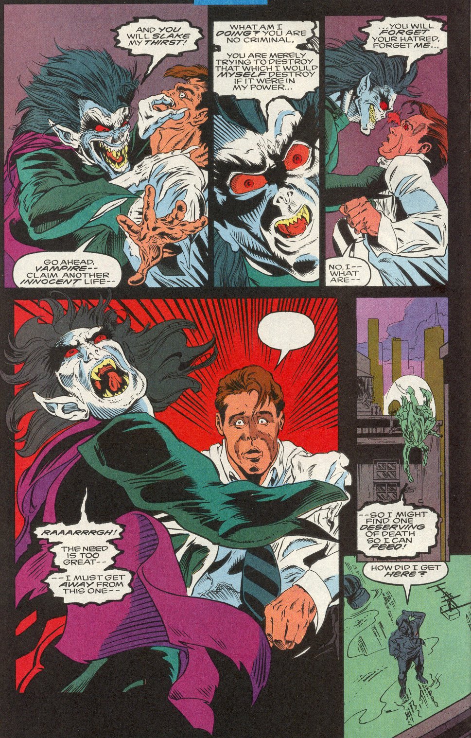 Read online Morbius: The Living Vampire (1992) comic -  Issue #10 - 19