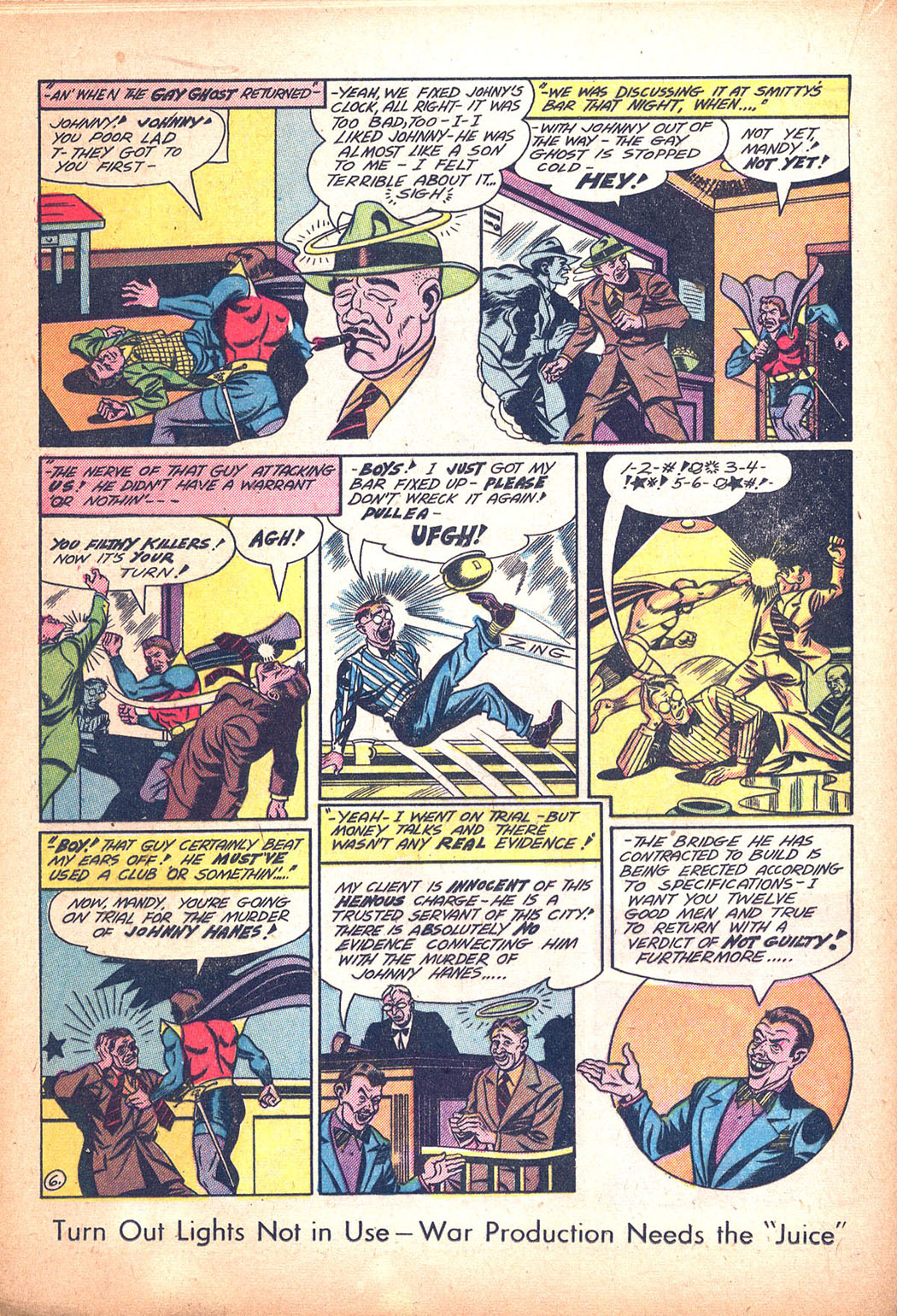 Read online Sensation (Mystery) Comics comic -  Issue #32 - 28