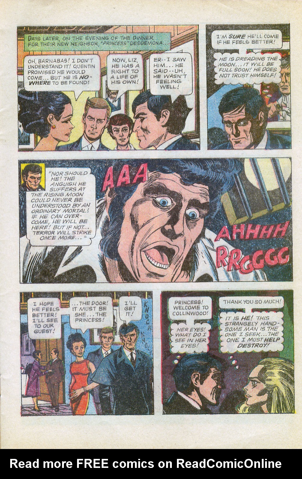 Read online Dark Shadows (1969) comic -  Issue #9 - 9