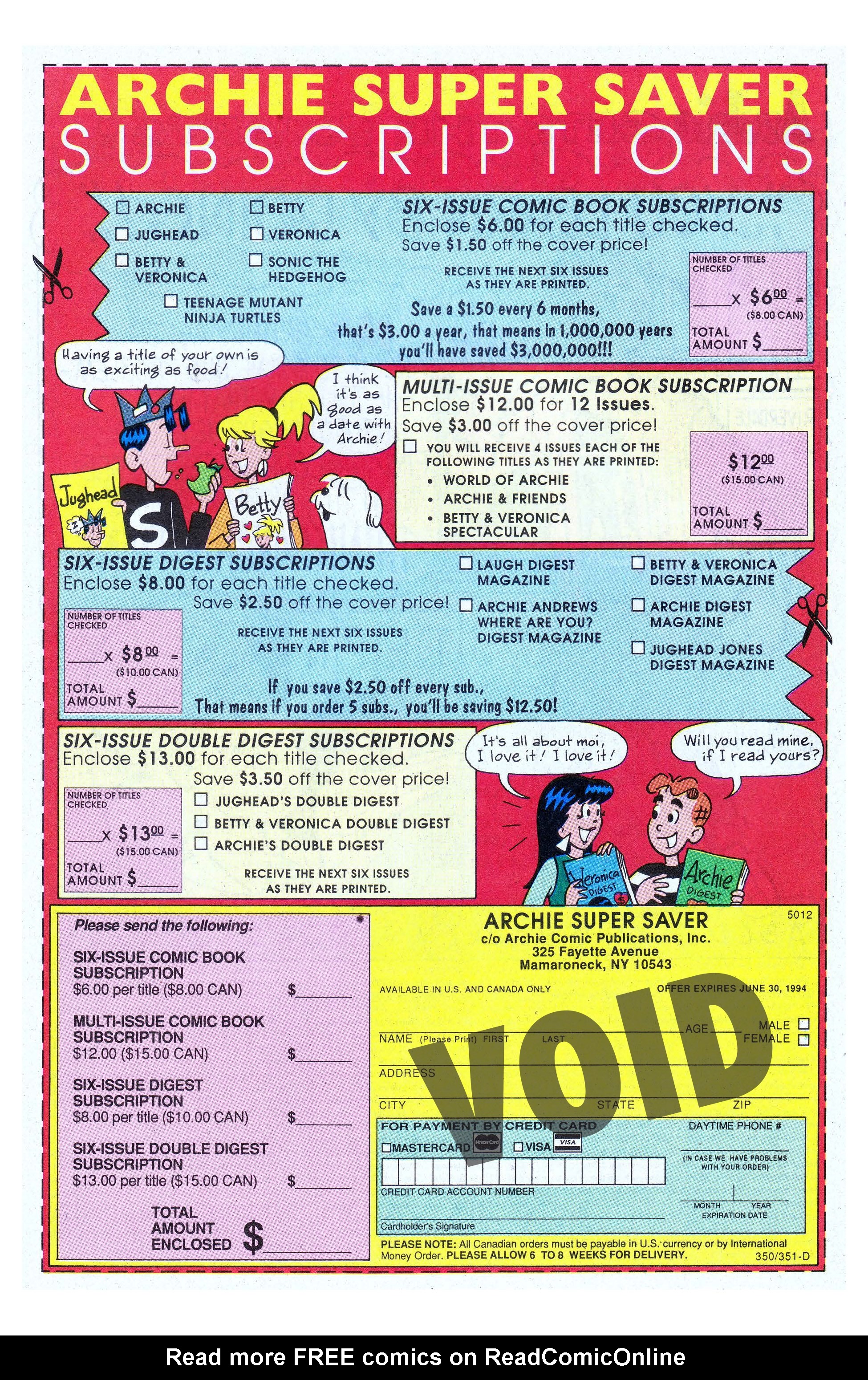 Read online Archie (1960) comic -  Issue #422 - 11