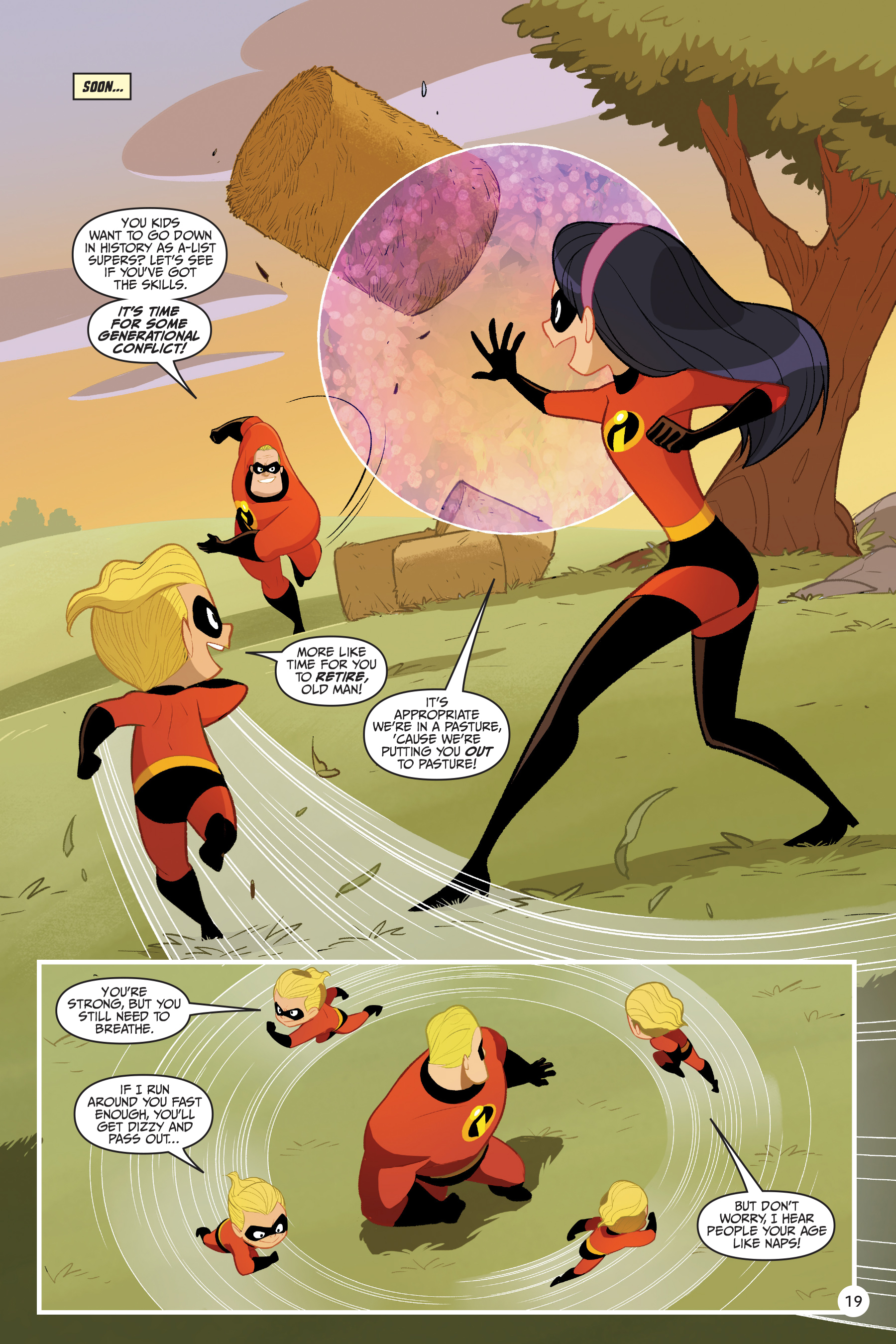 Read online Disney / Pixar The Incredibles 2: Crisis In Mid-Life! & Other Stories comic -  Issue # _TPB - 19