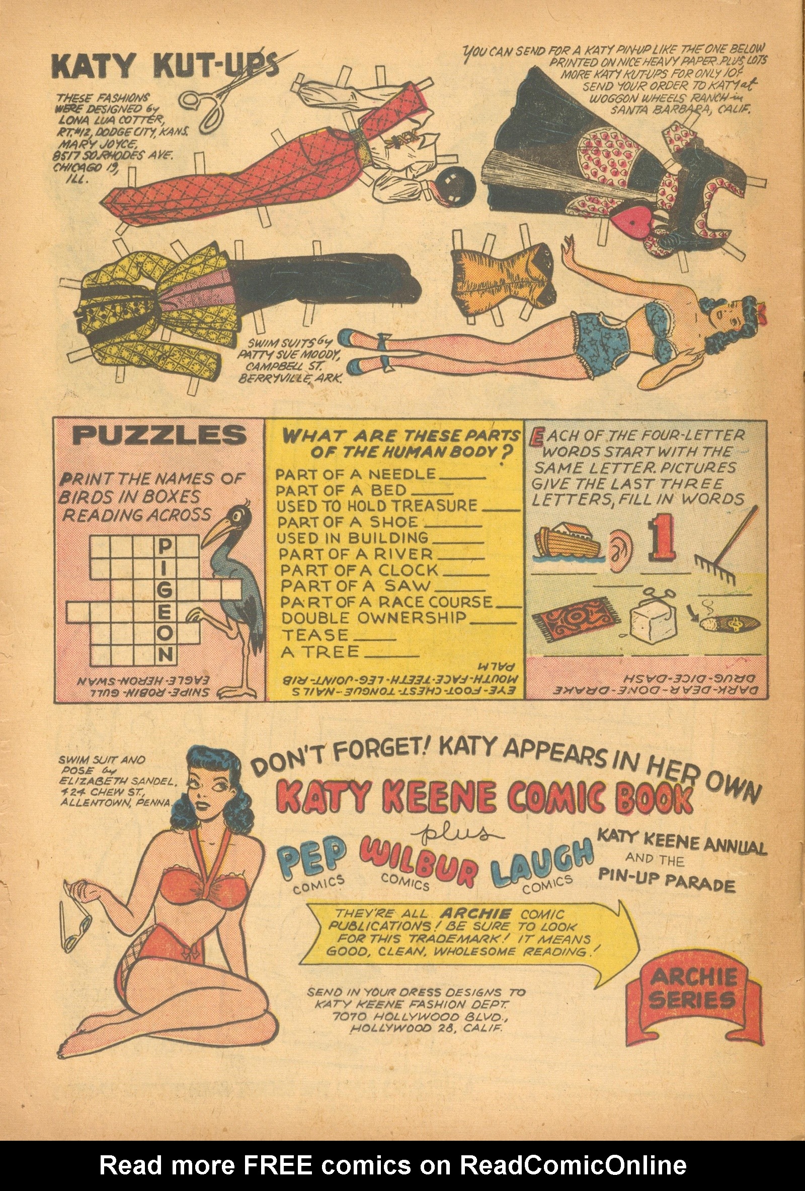 Read online Katy Keene Fashion Book comic -  Issue #1 - 25