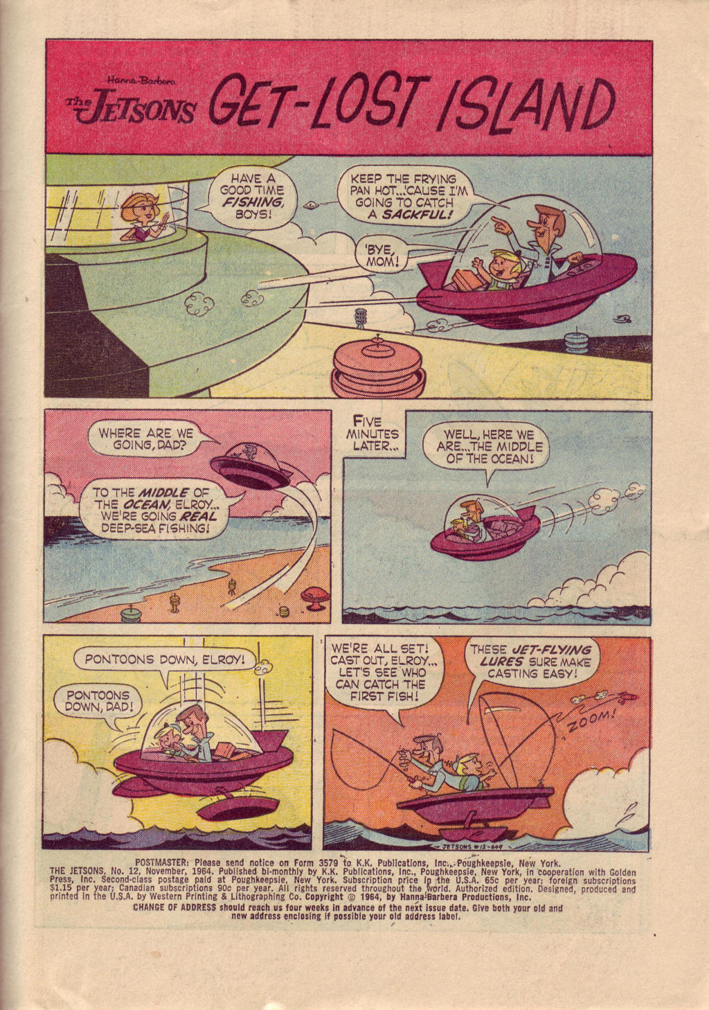 Read online The Jetsons (1963) comic -  Issue #12 - 3
