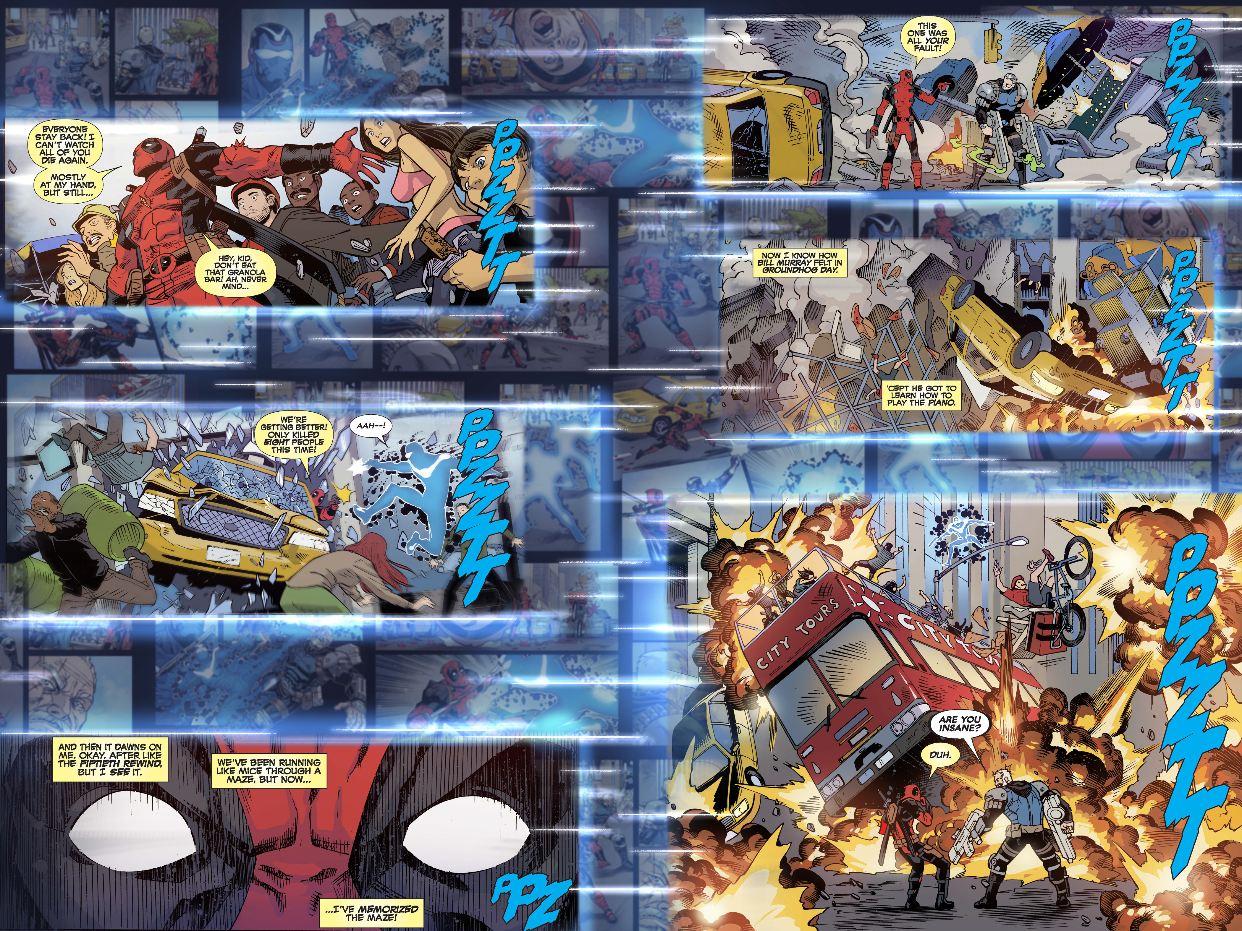 Read online Deadpool & Cable: Split Second Infinite Comic comic -  Issue #3 - 36