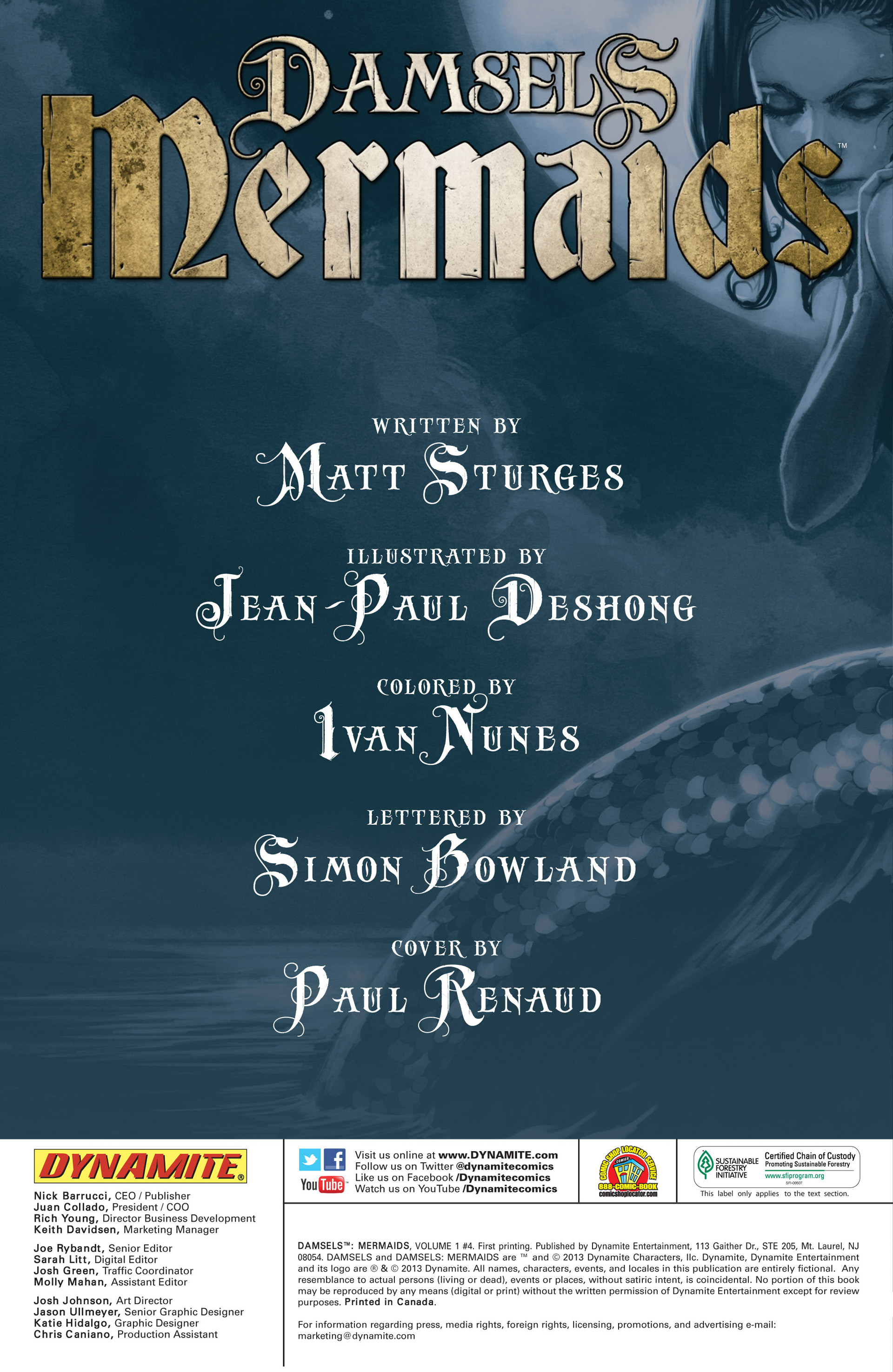 Read online Damsels: Mermaids comic -  Issue #4 - 2