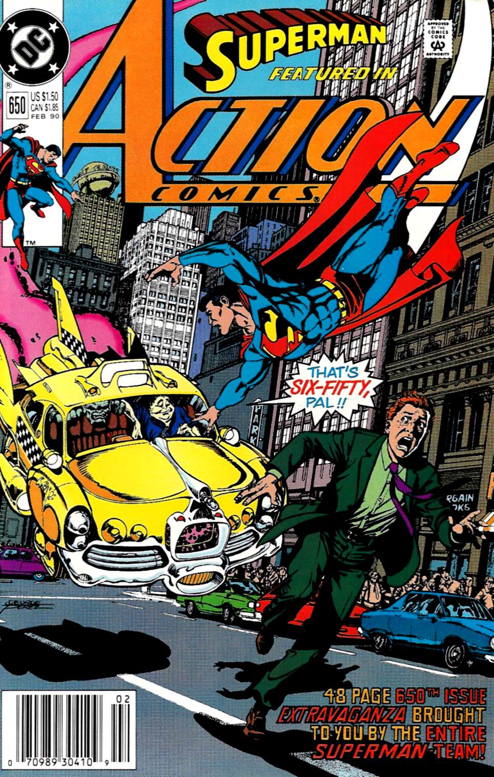 Read online Action Comics (1938) comic -  Issue #650 - 1