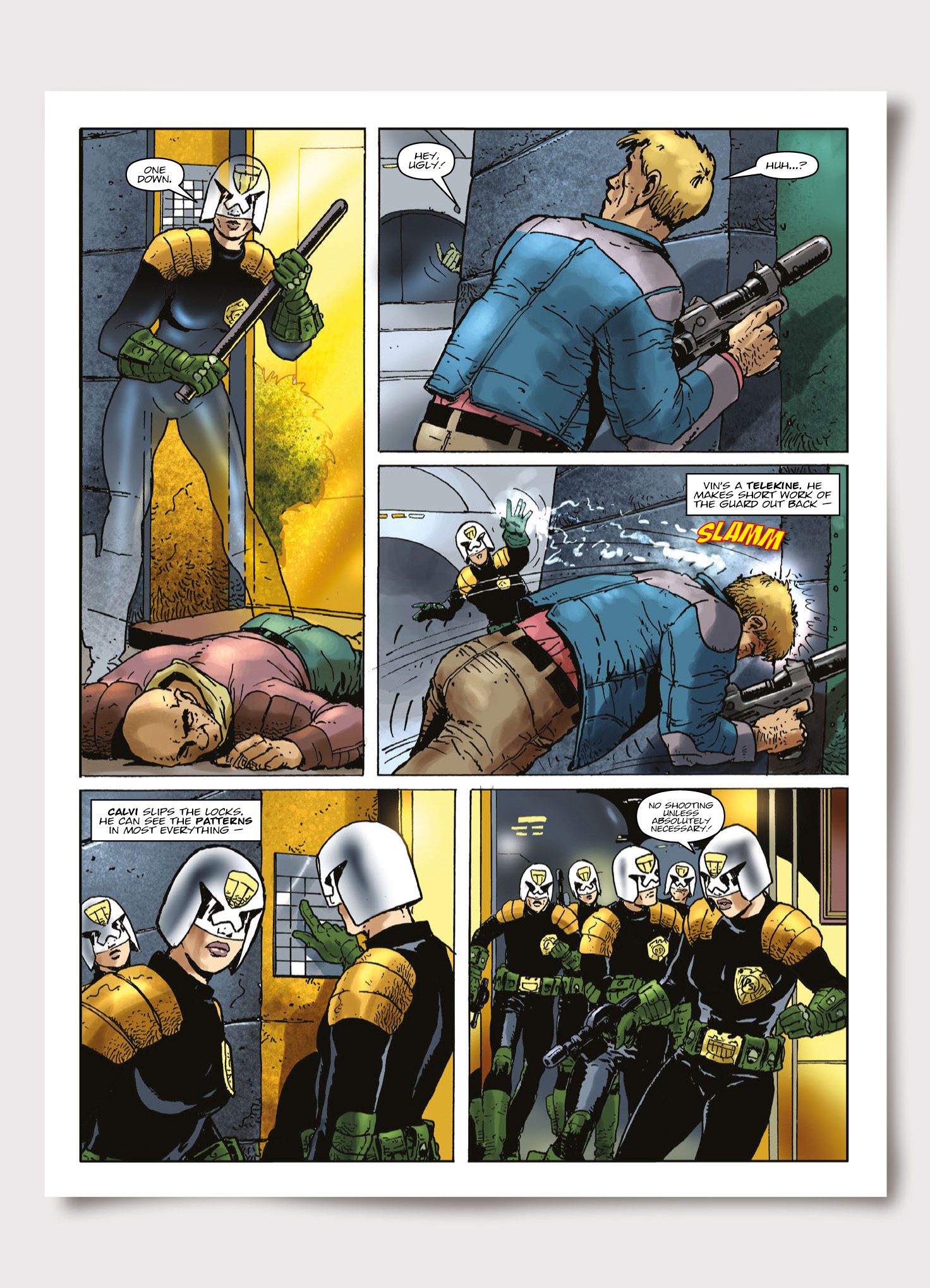 Read online 2000 AD Script Book comic -  Issue # TPB (Part 1) - 77