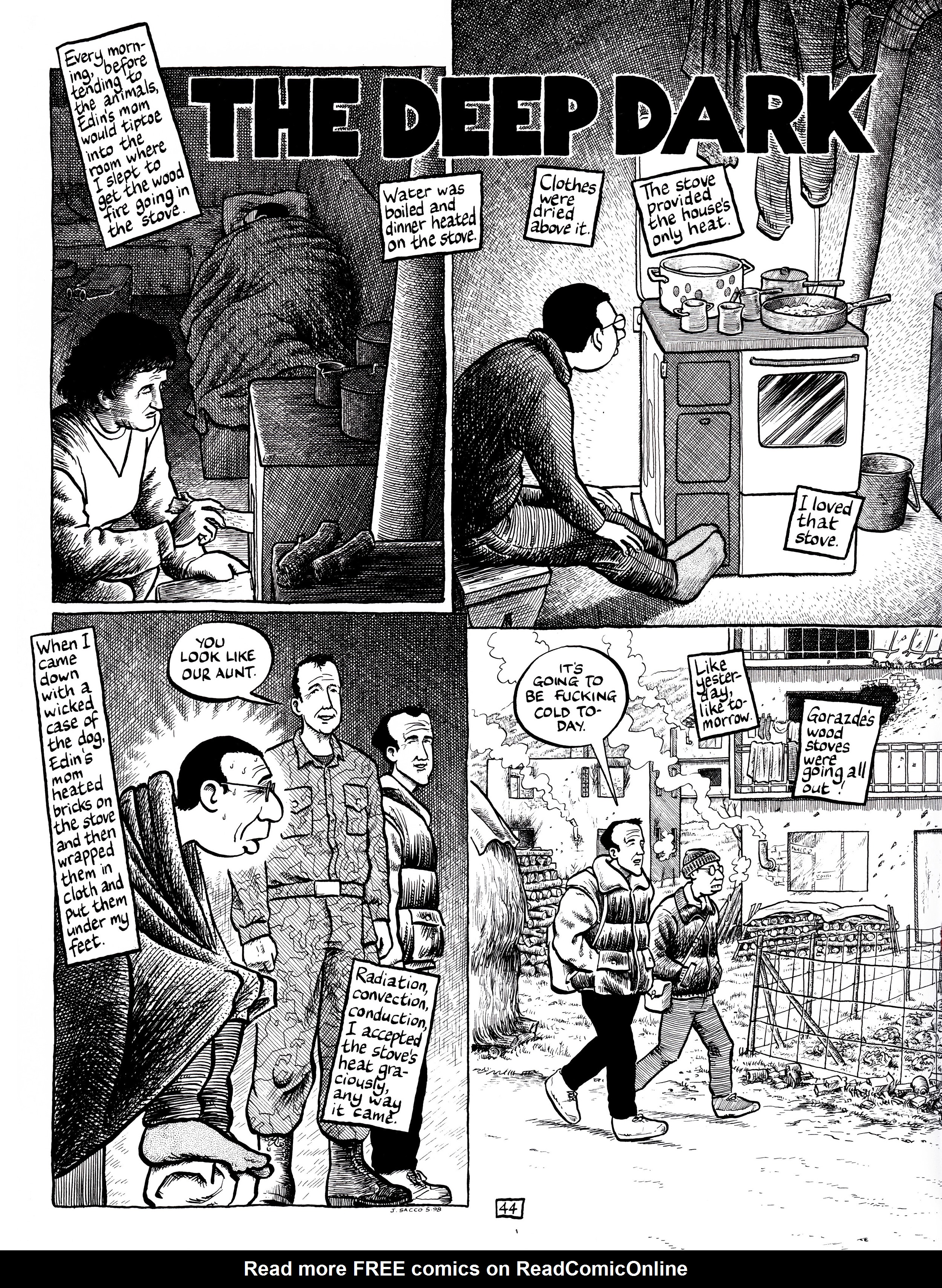 Read online Safe Area Goražde comic -  Issue # TPB (Part 1) - 82
