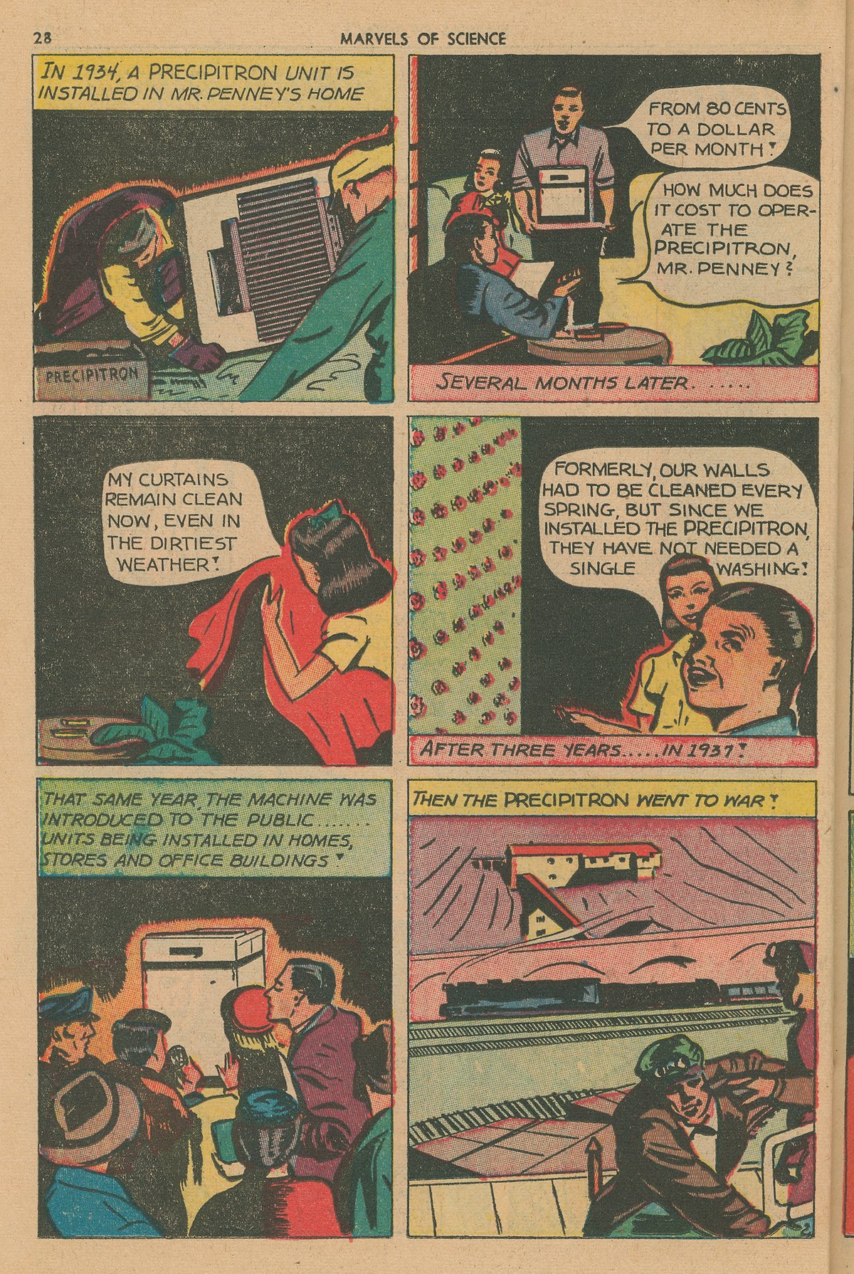 Read online Marvels Of Science comic -  Issue #4 - 30