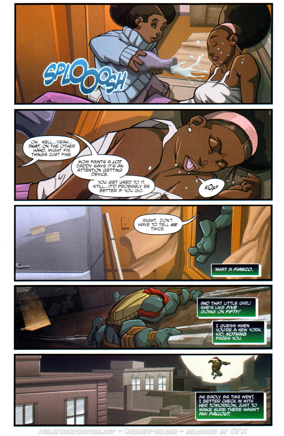 Read online Teenage Mutant Ninja Turtles (2003) comic -  Issue #5 - 10