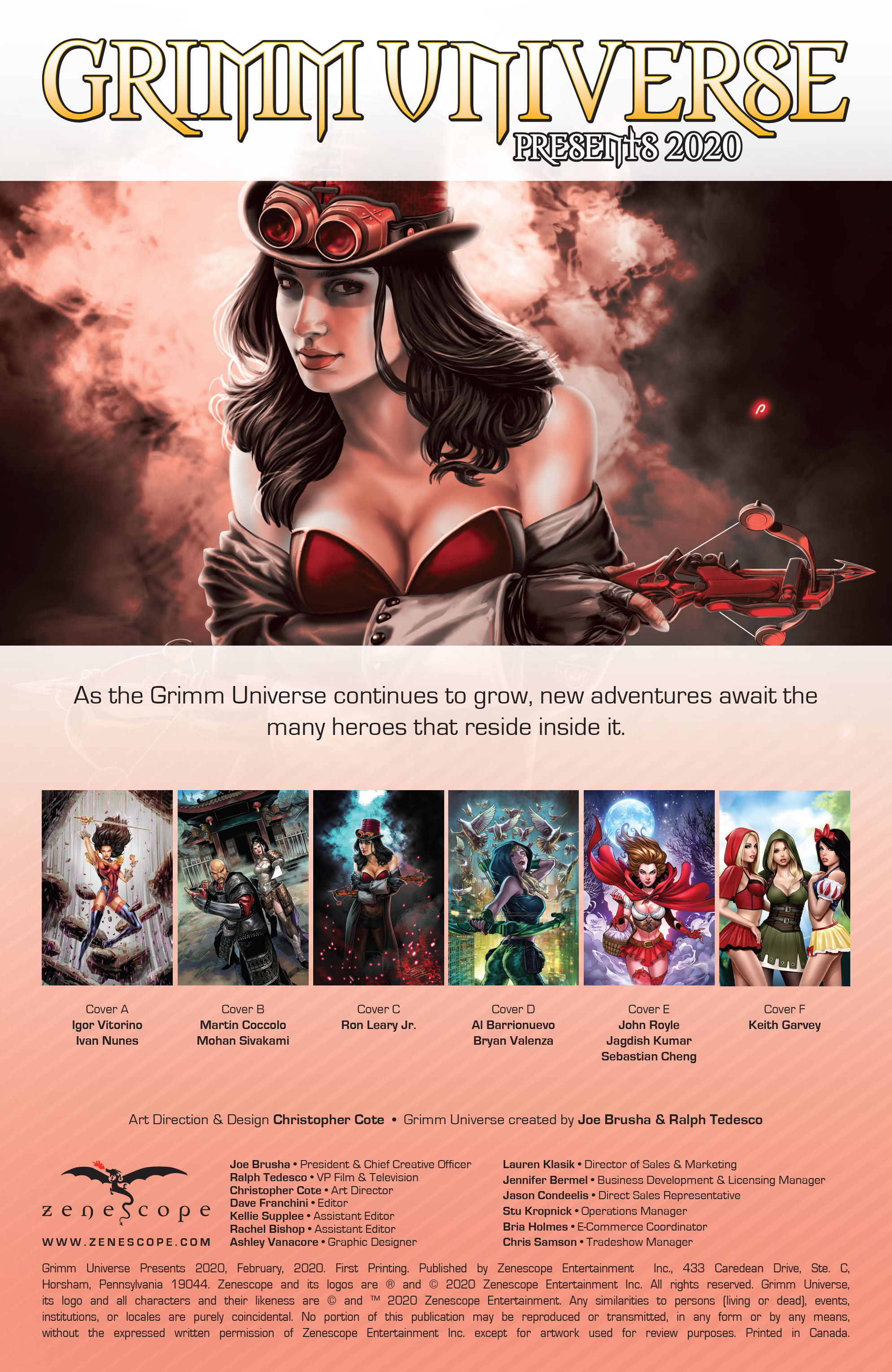Read online Grimm Universe Presents 2020 comic -  Issue # Full - 2