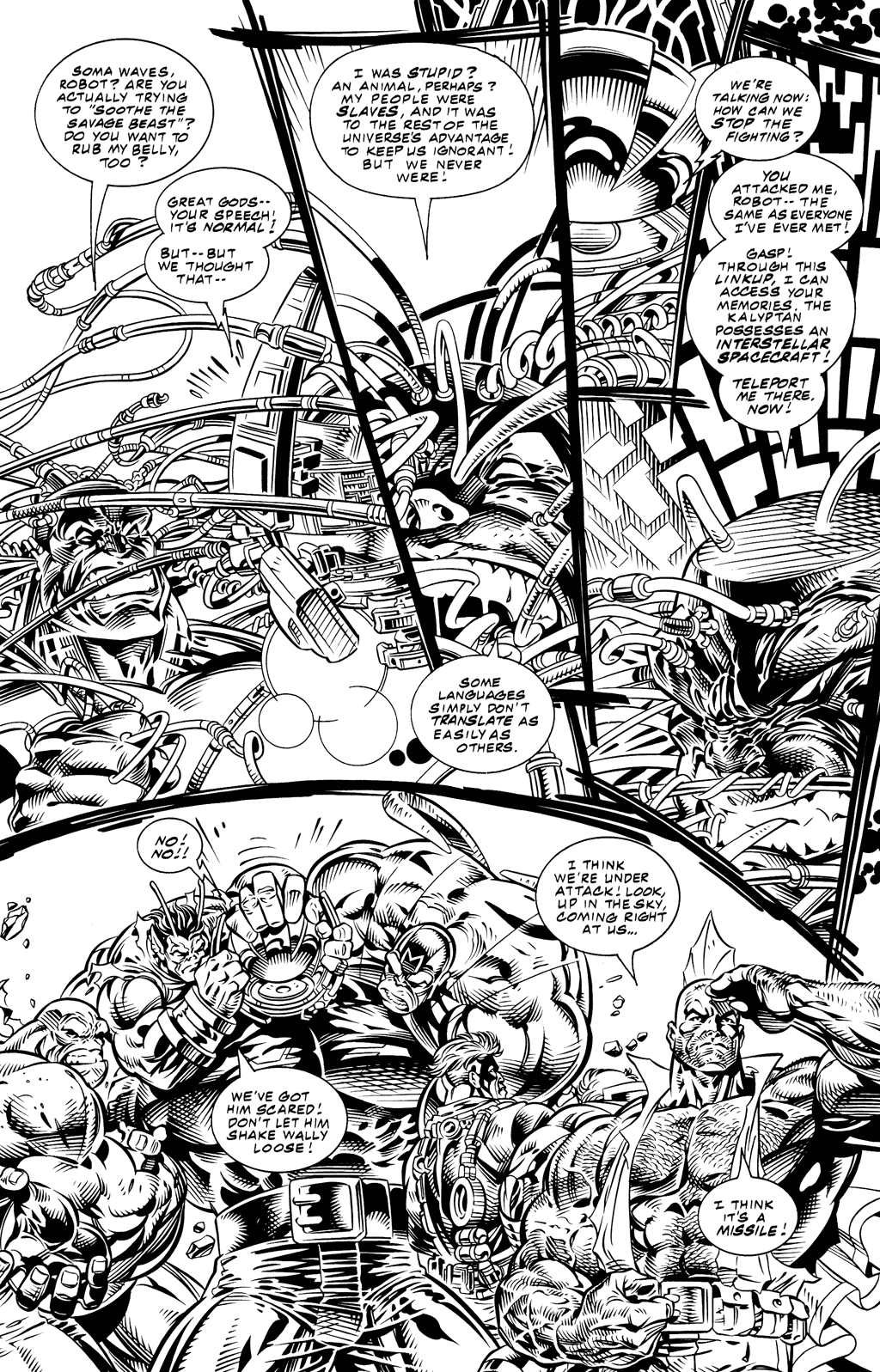 Read online Vanguard: Strange Visitors comic -  Issue #4 - 19