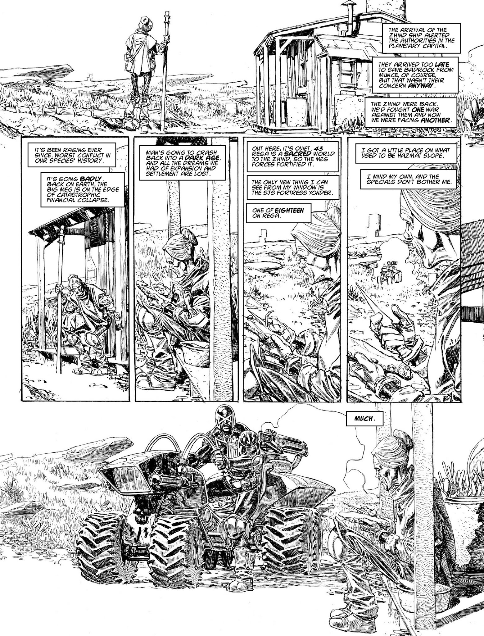 Read online Judge Dredd Megazine (Vol. 5) comic -  Issue #404 - 21