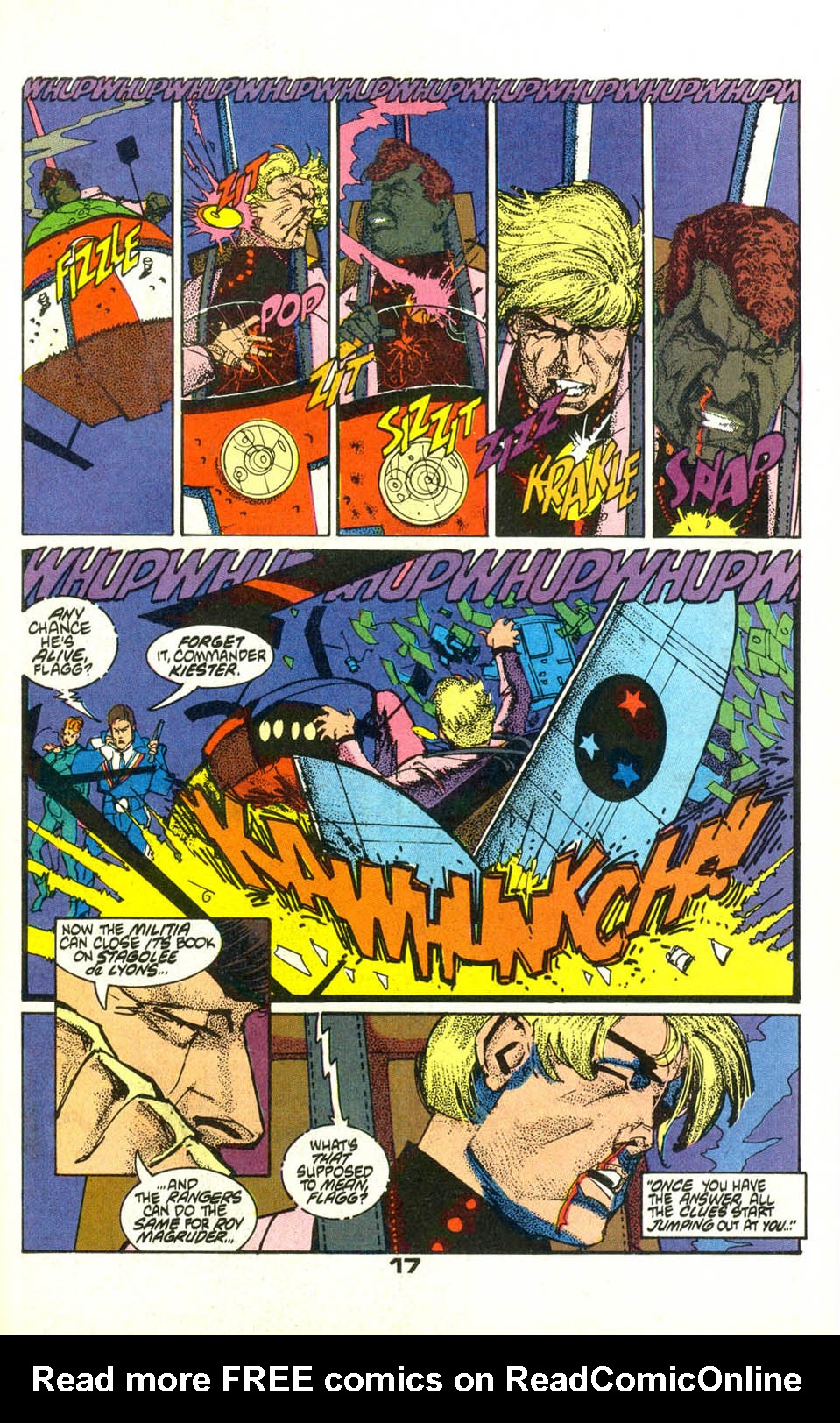 Read online American Flagg! comic -  Issue #22 - 19