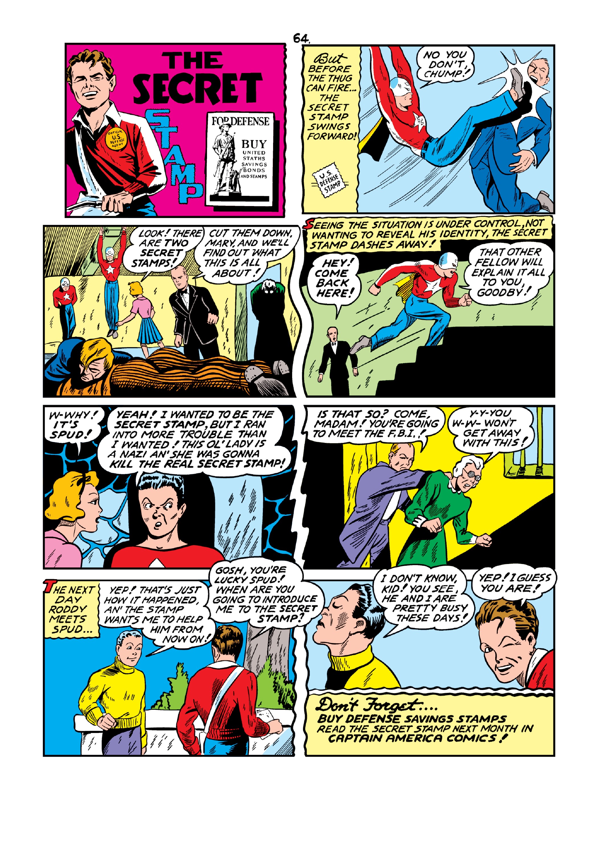 Read online Marvel Masterworks: Golden Age Captain America comic -  Issue # TPB 4 (Part 3) - 5