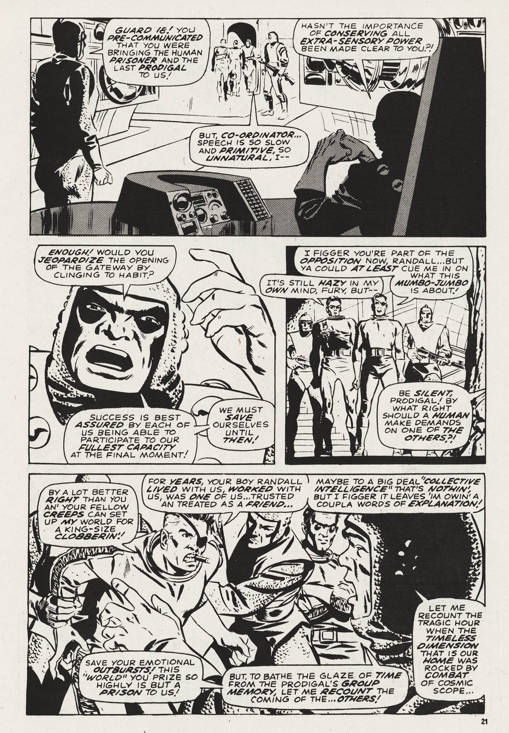 Read online Captain Britain (1976) comic -  Issue #39 - 21