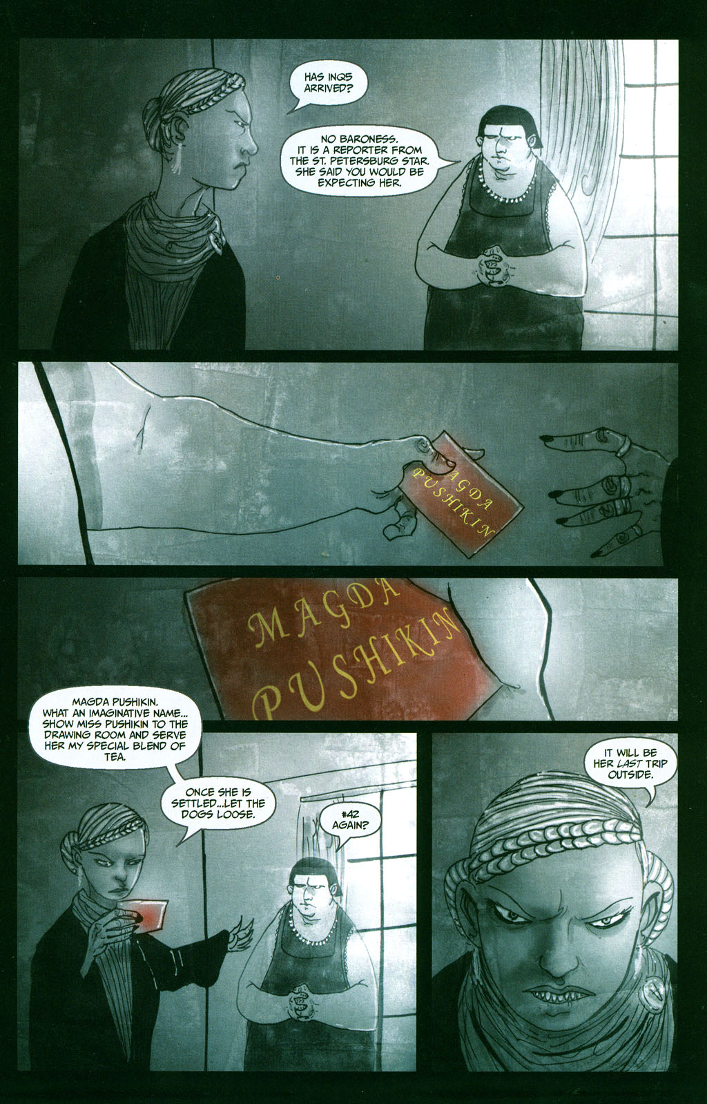 Read online Hatter M: The Looking Glass Wars comic -  Issue #4 - 11