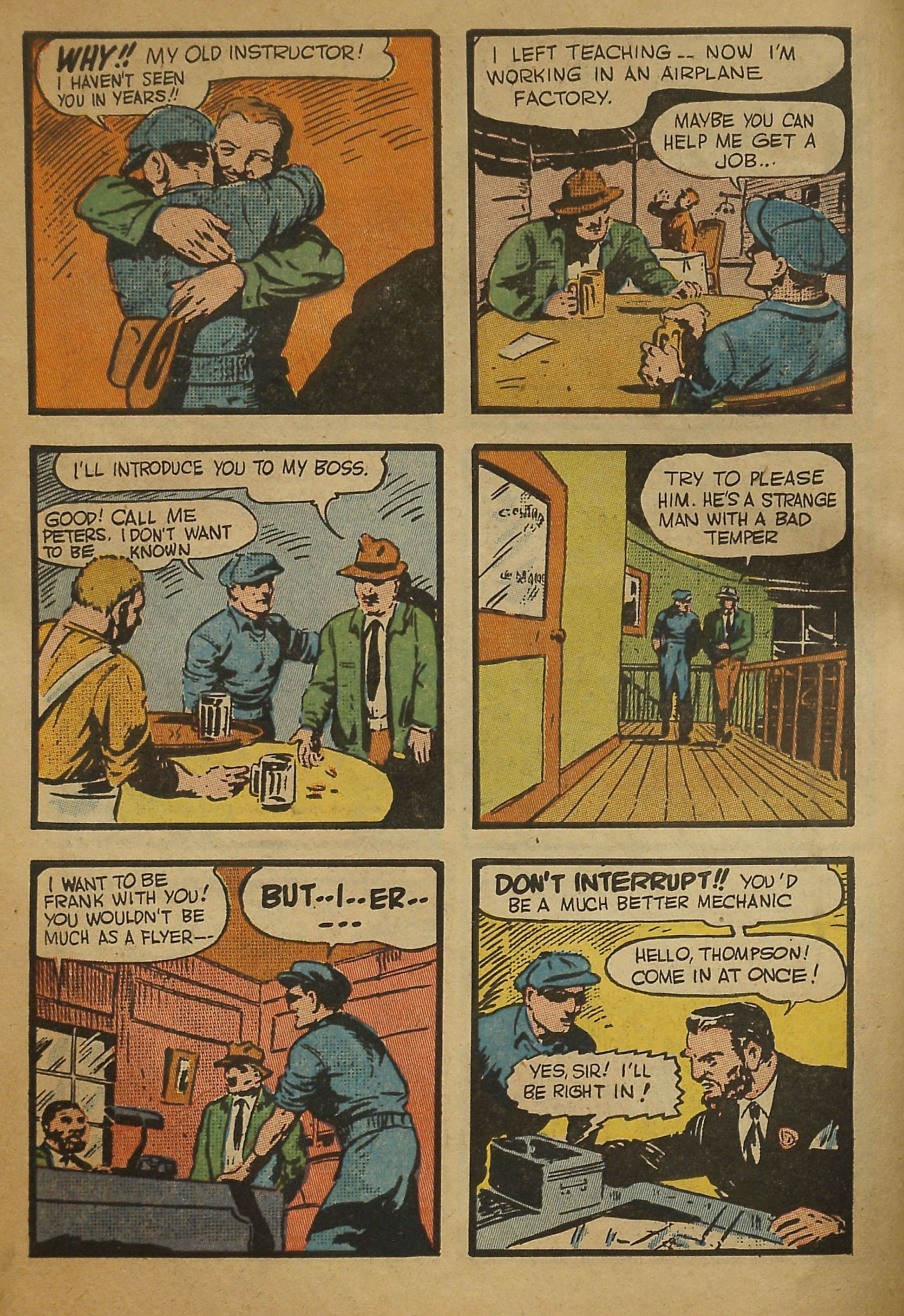 Read online Captain Flight Comics comic -  Issue #1 - 8