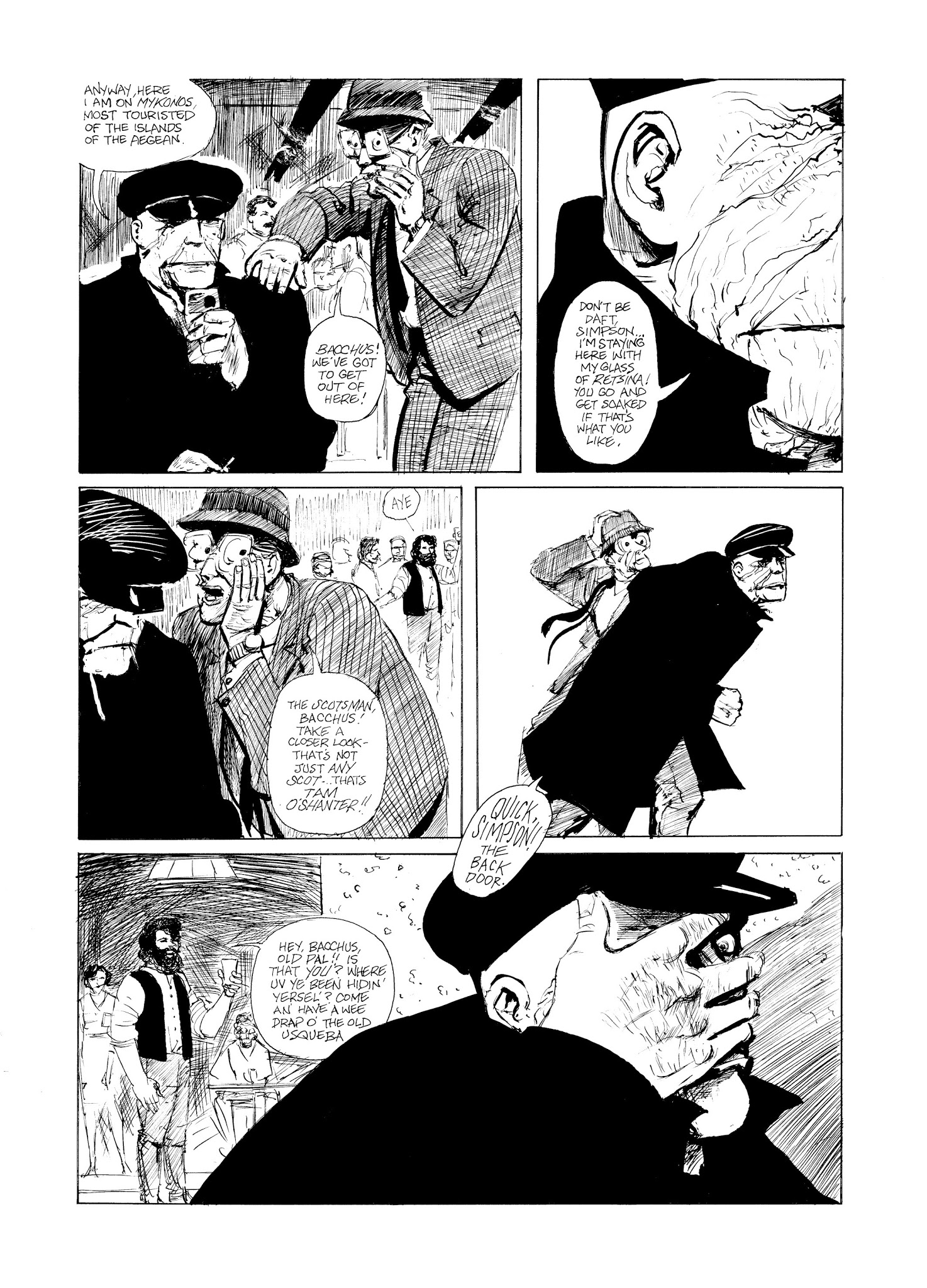Read online Eddie Campbell's Bacchus comic -  Issue # TPB 2 - 120