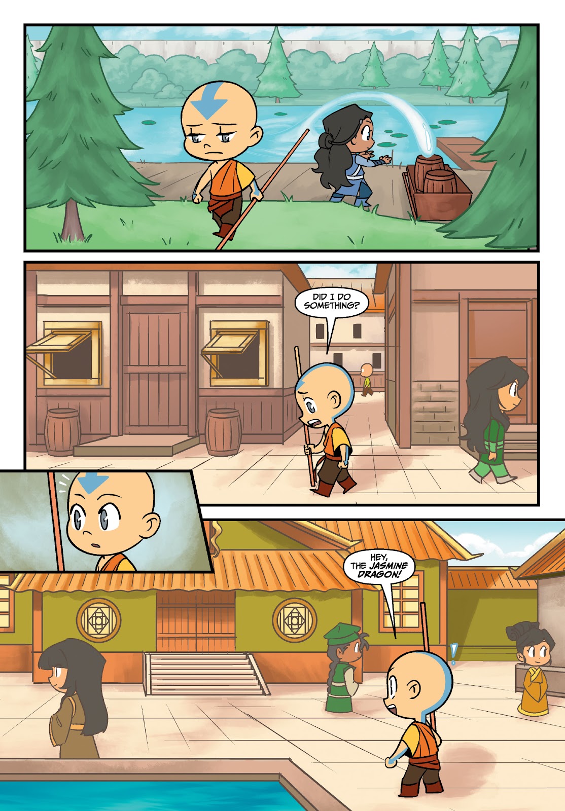 Avatar: The Last Airbender Chibis - Aang's Unfreezing Day issue Full - Page 16