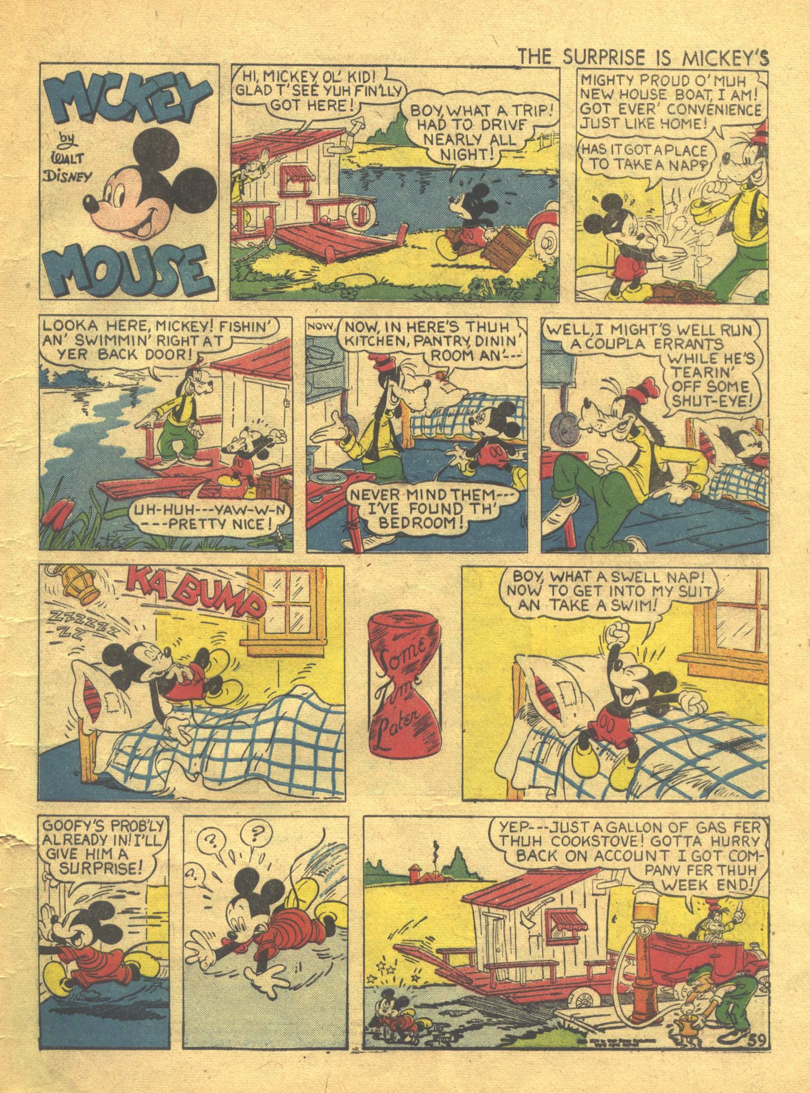 Read online Walt Disney's Comics and Stories comic -  Issue #16 - 61