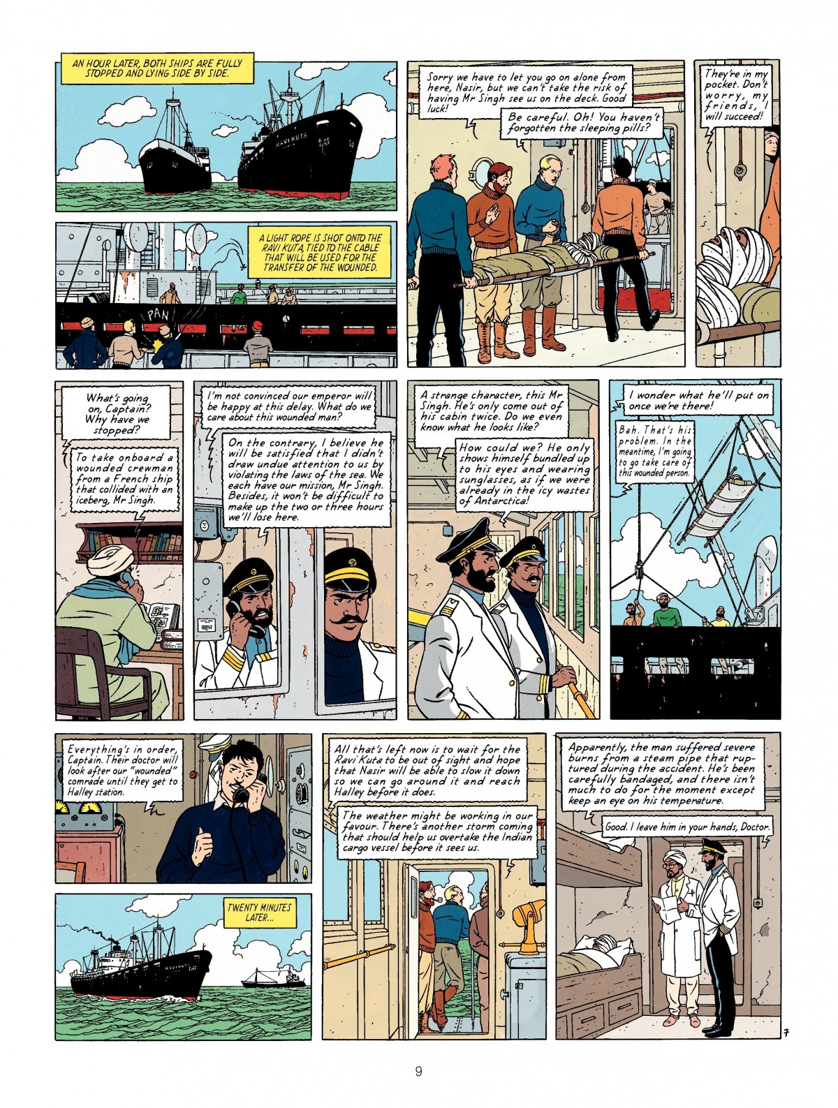 Read online Blake & Mortimer comic -  Issue #10 - 11