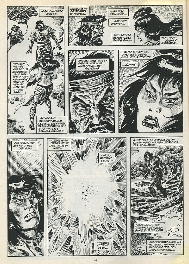Read online The Savage Sword Of Conan comic -  Issue #195 - 42