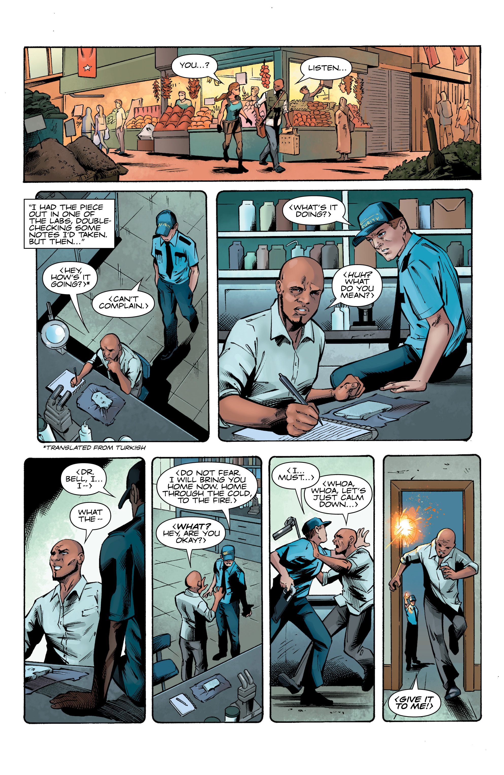 Read online Lara Croft and the Frozen Omen comic -  Issue #2 - 10
