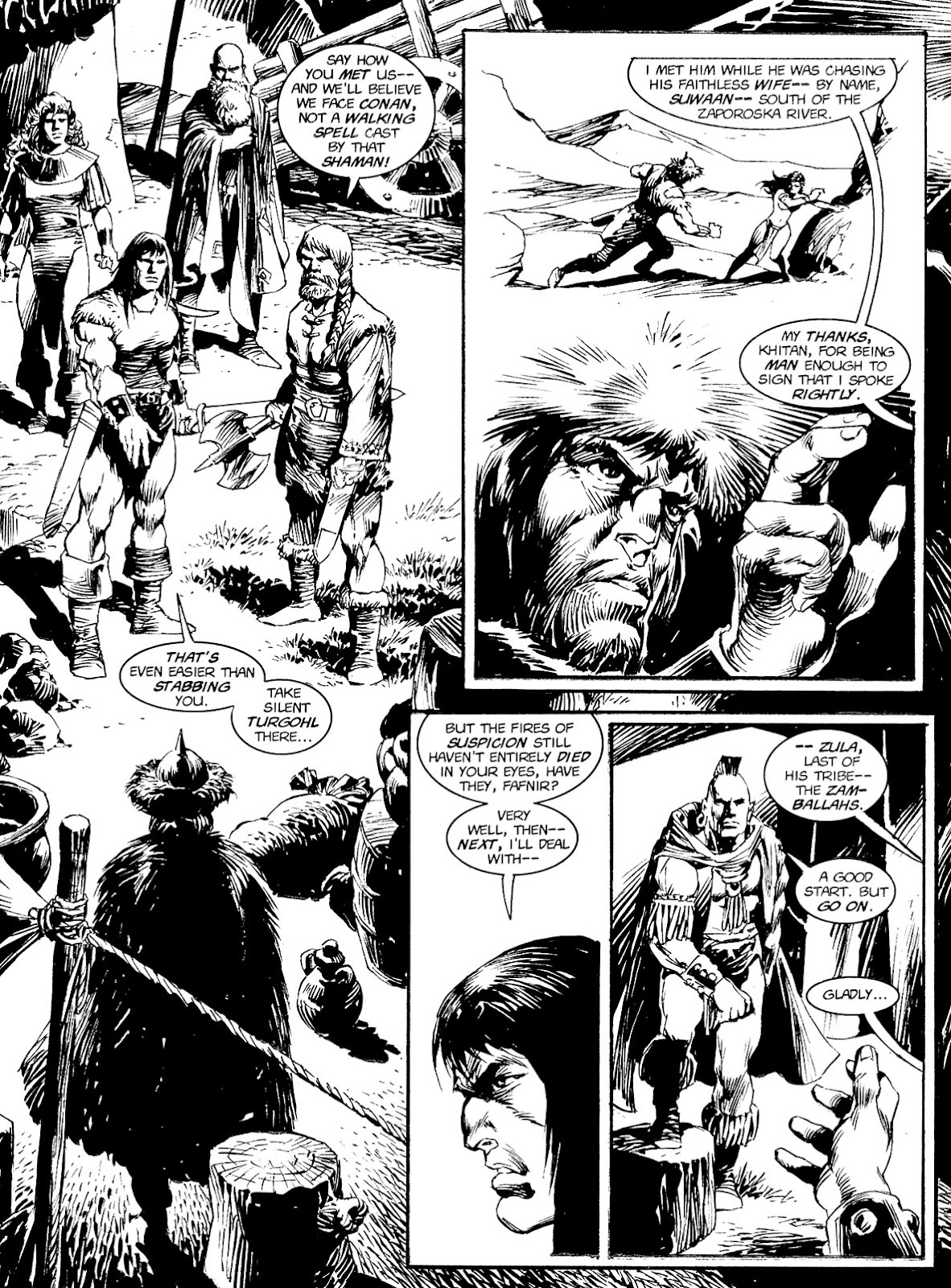 The Savage Sword Of Conan issue 231 - Page 6