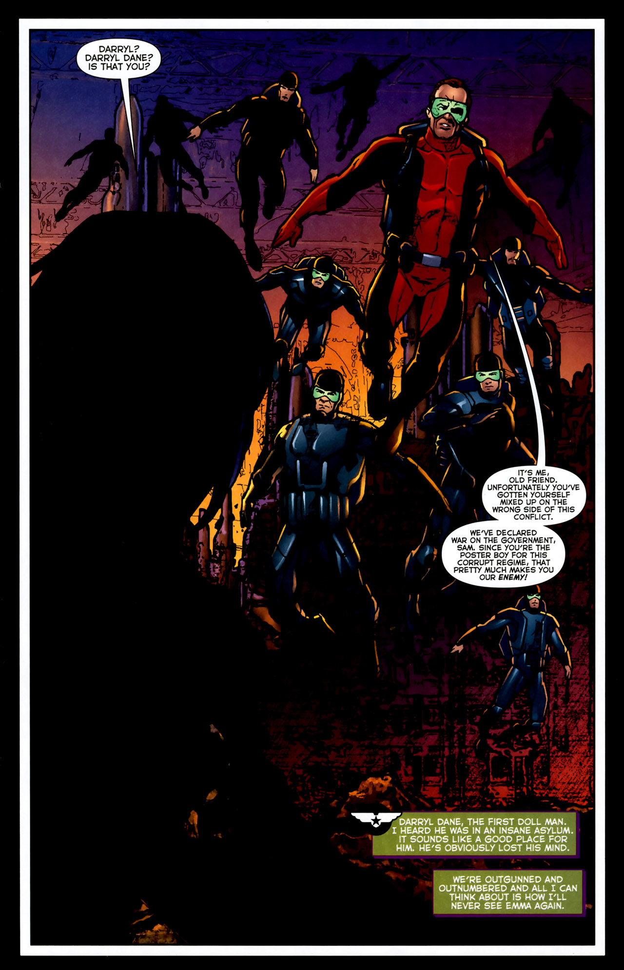 Read online Uncle Sam and the Freedom Fighters (2007) comic -  Issue #3 - 21