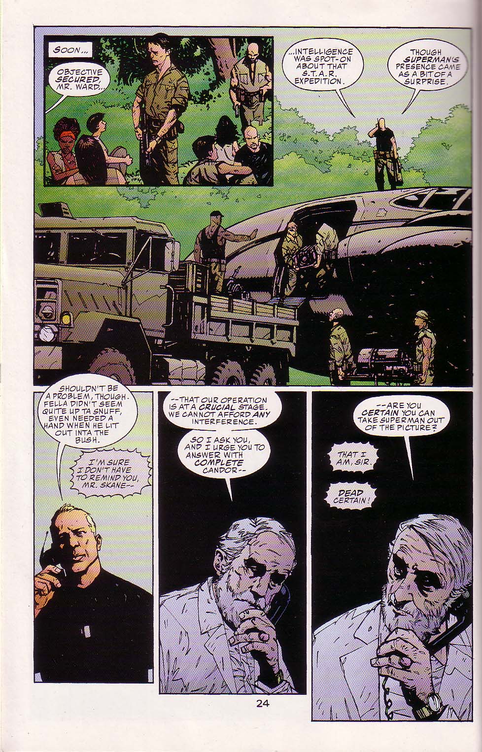 Read online Superman vs. Predator comic -  Issue #1 - 26