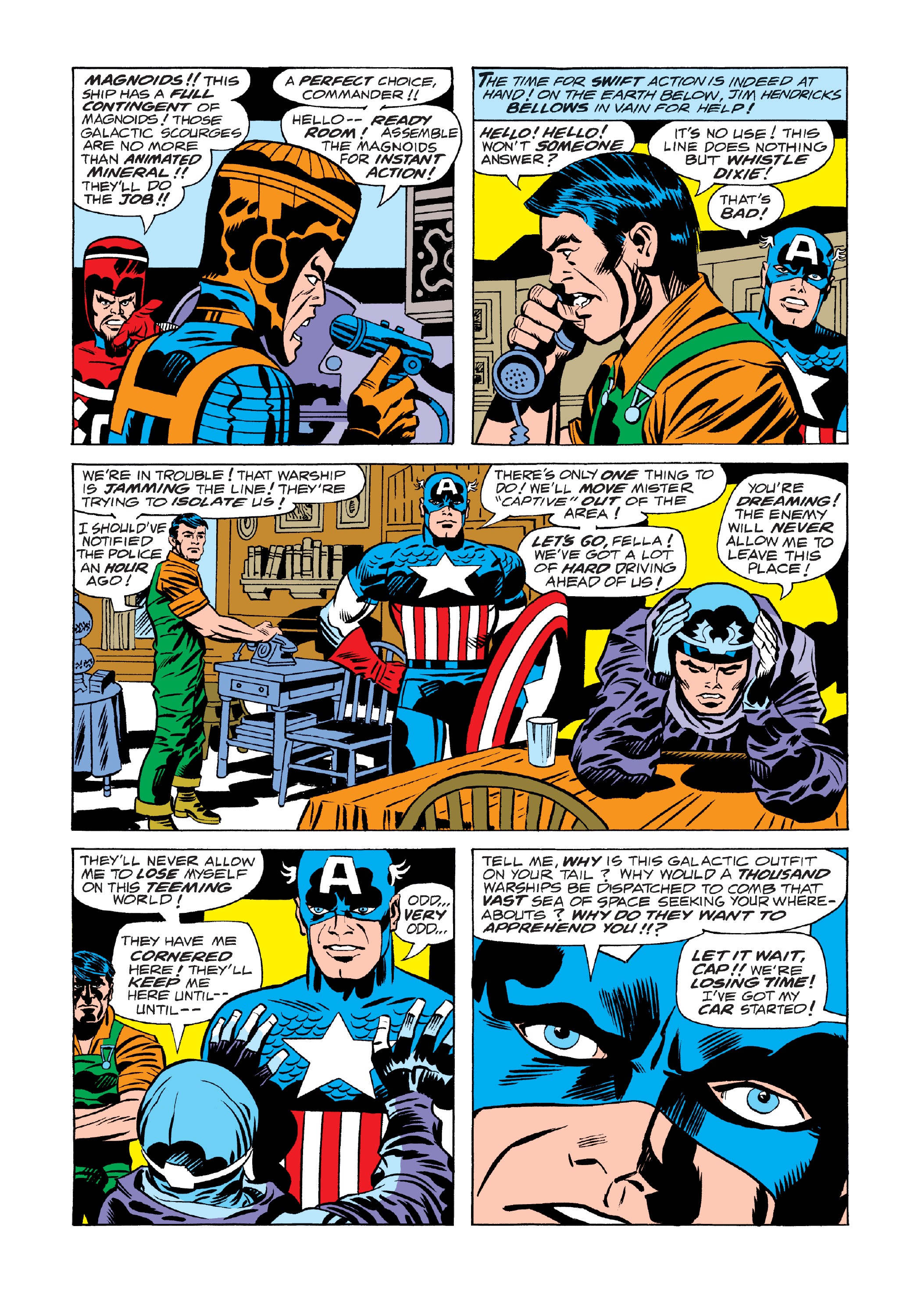 Read online Marvel Masterworks: Captain America comic -  Issue # TPB 10 (Part 3) - 44