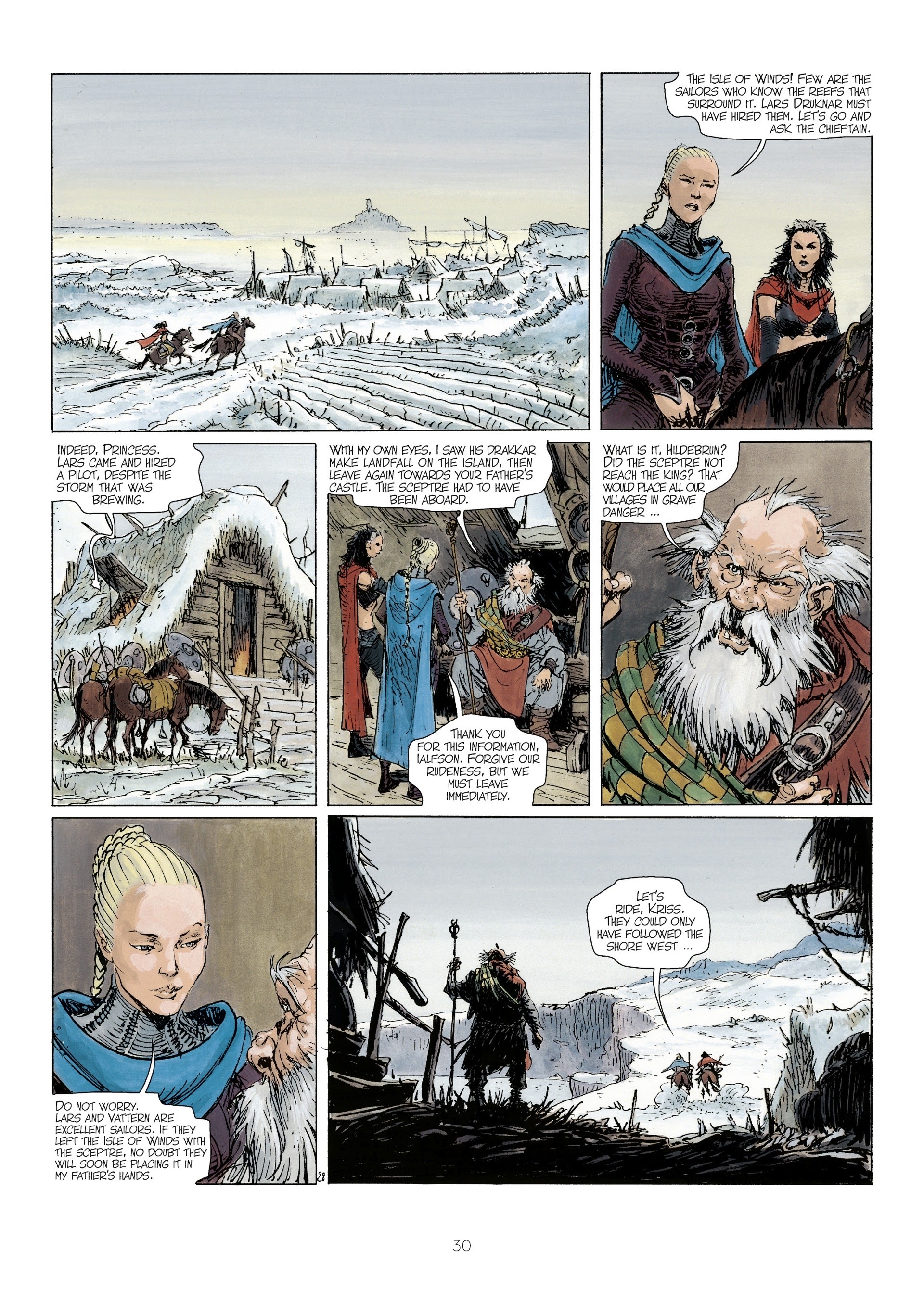 Read online The World of Thorgal: Kriss of Valnor: Worthy of a Queen comic -  Issue # Full - 32
